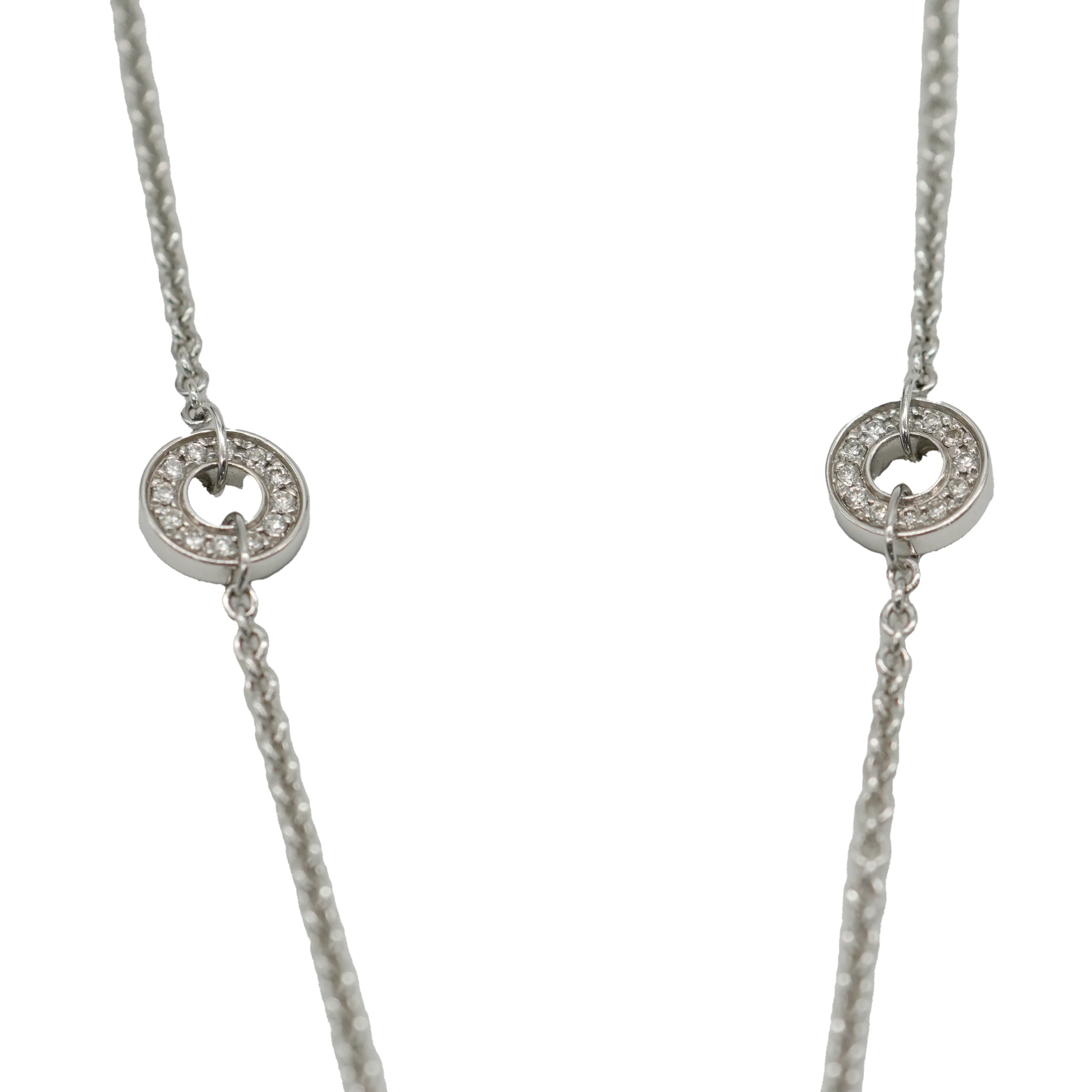 B.zero1 Necklace in 18K White Gold 1.65 CTW - Image 4