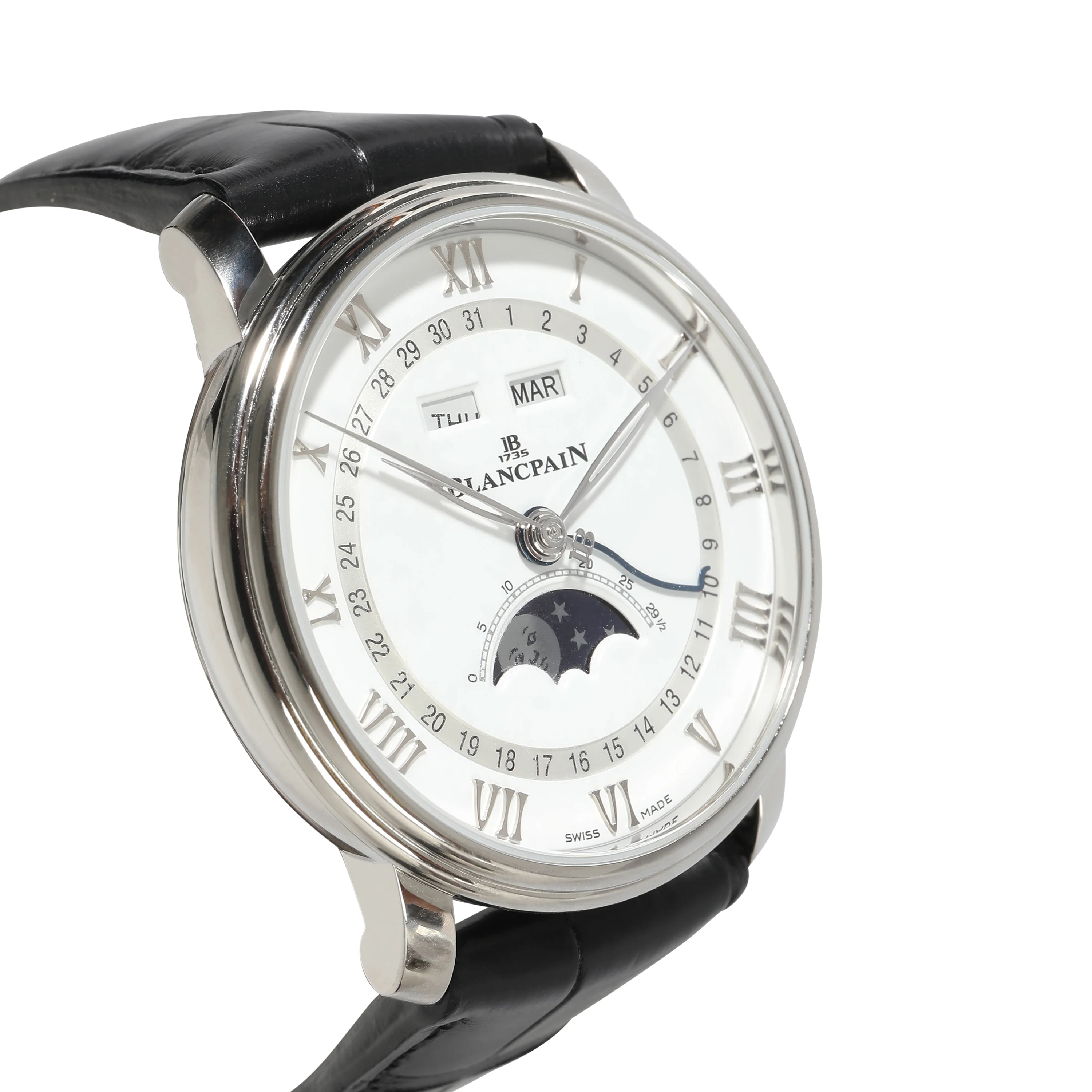 Villeret Quantieme Complet 6654-1127-55B Mens Watch in Stainless Ste - Image 2