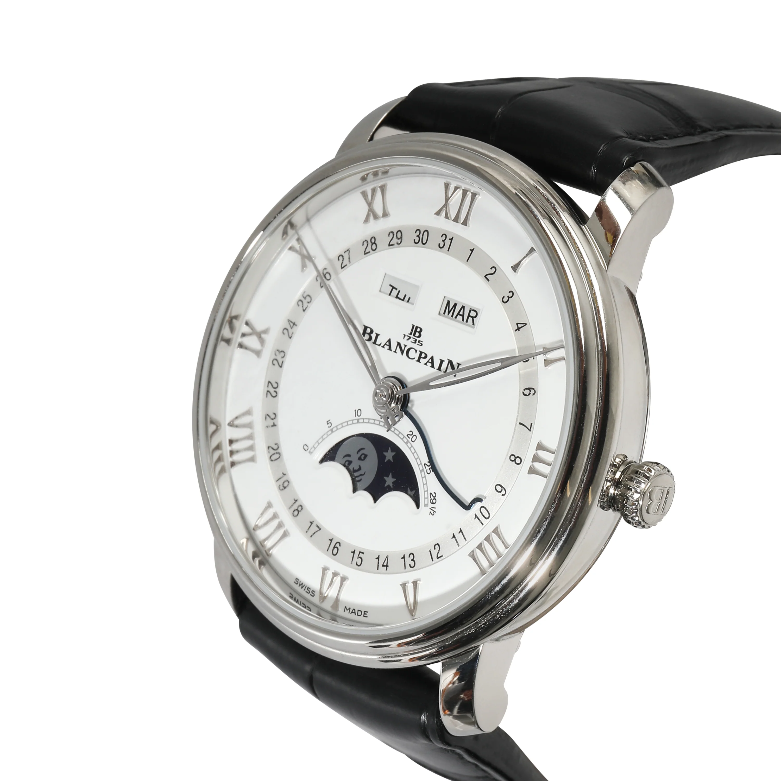 Villeret Quantieme Complet 6654-1127-55B Mens Watch in Stainless Ste - Image 3