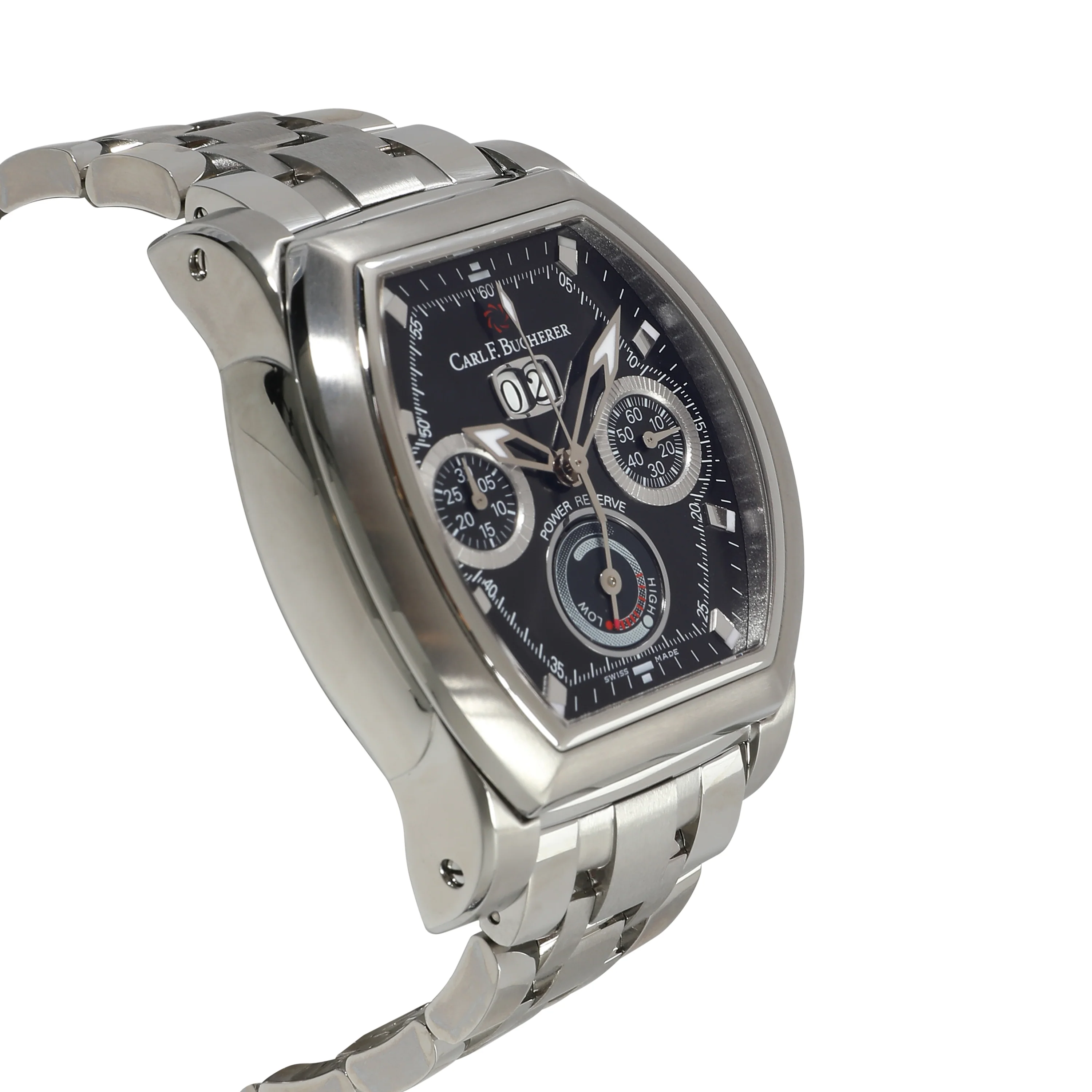 Patravi T-Graph 00.10615.08.33.21 Mens Watch in Stainless Ste - Image 2