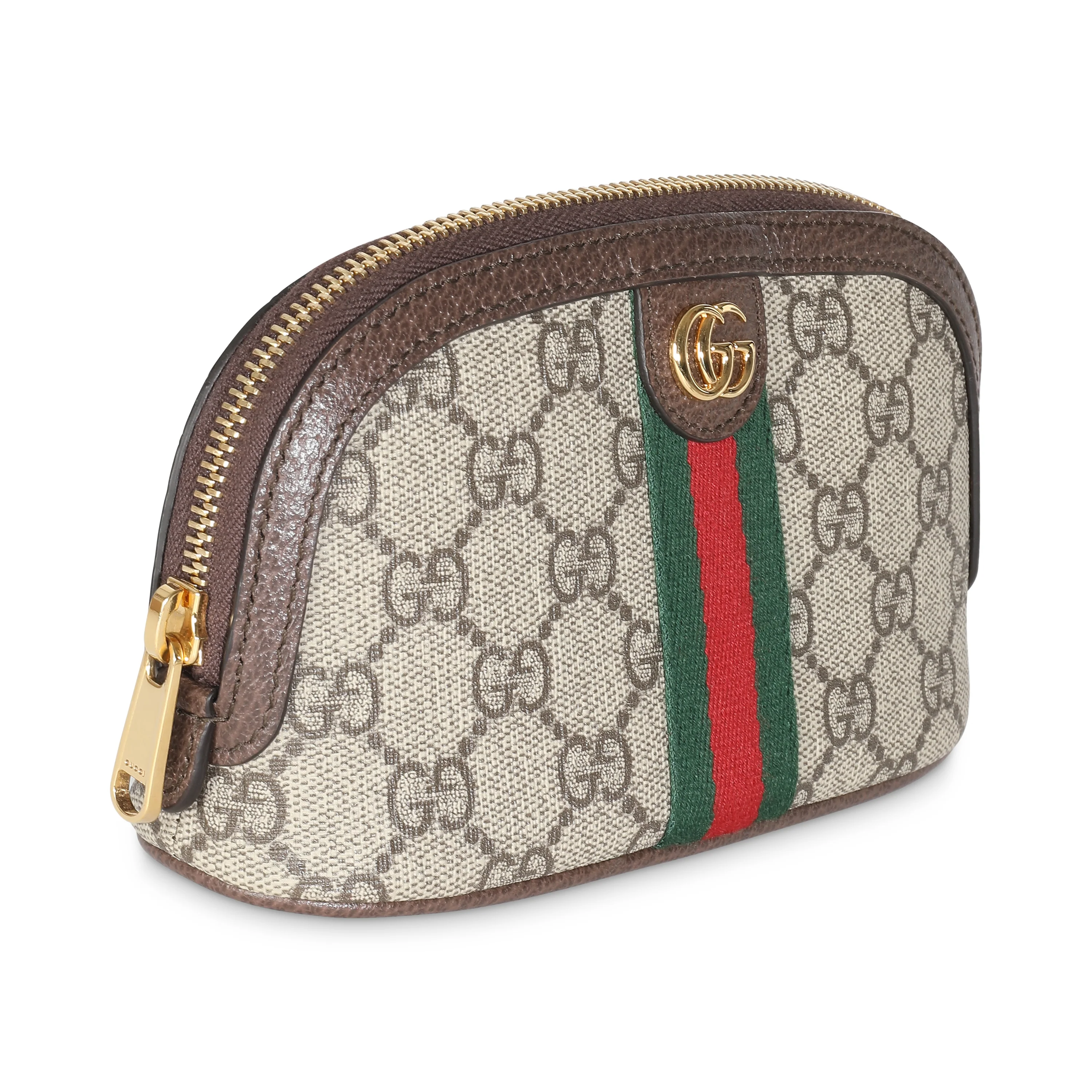Beige GG Supreme Medium Ophidia Cosmetic Case - Image 3