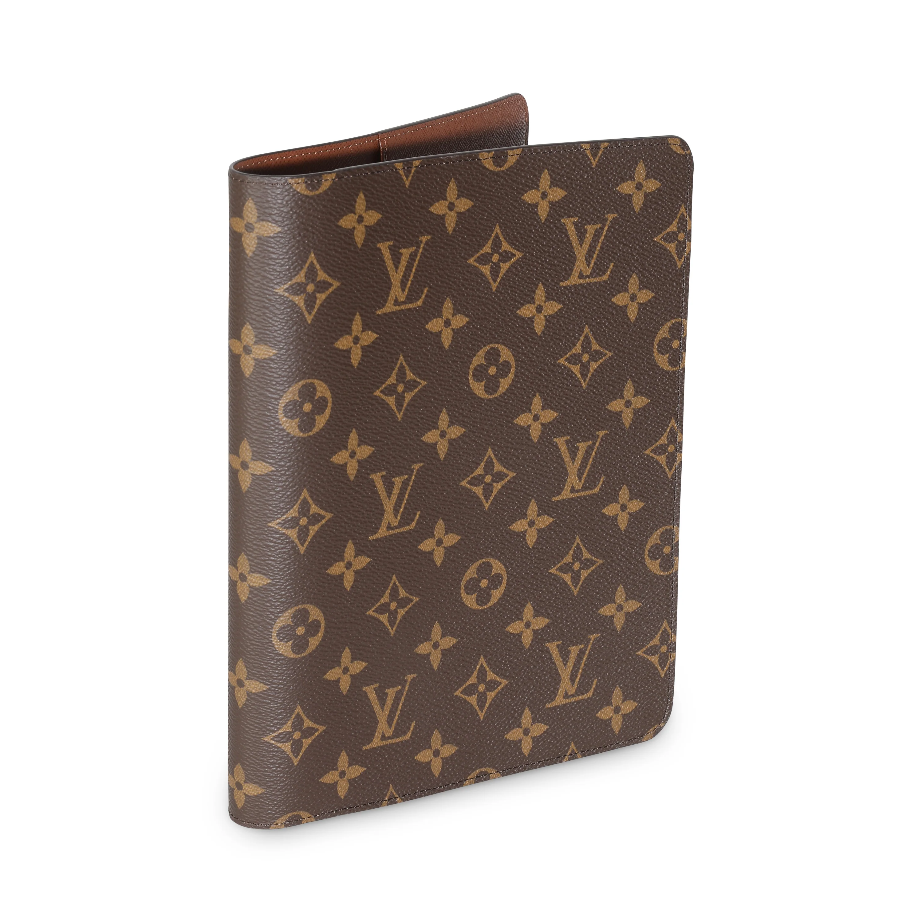 Monogram Canvas Desk Agenda Cover - Image 3