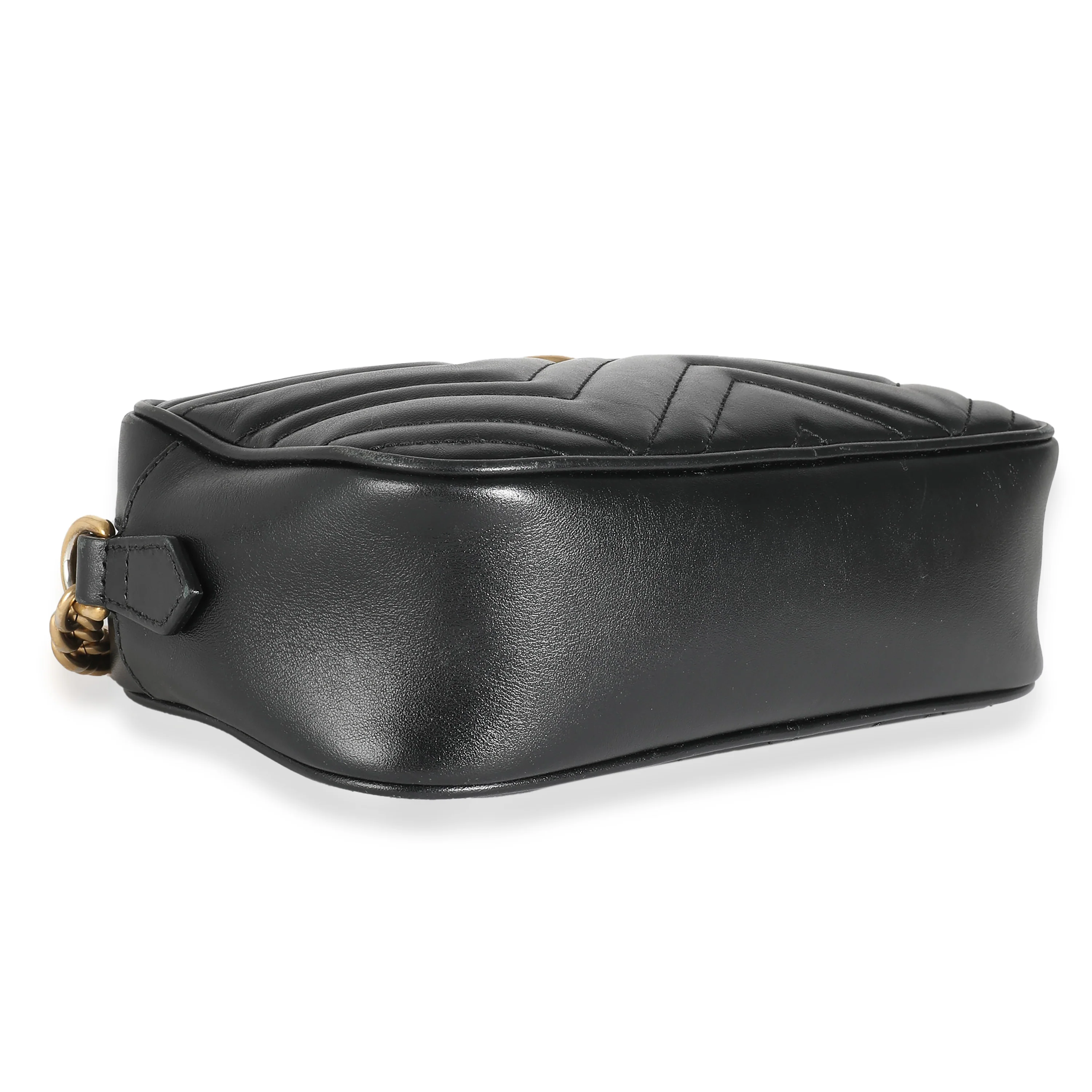 Black Matelasse Small GG Marmont Camera Bag - Image 6