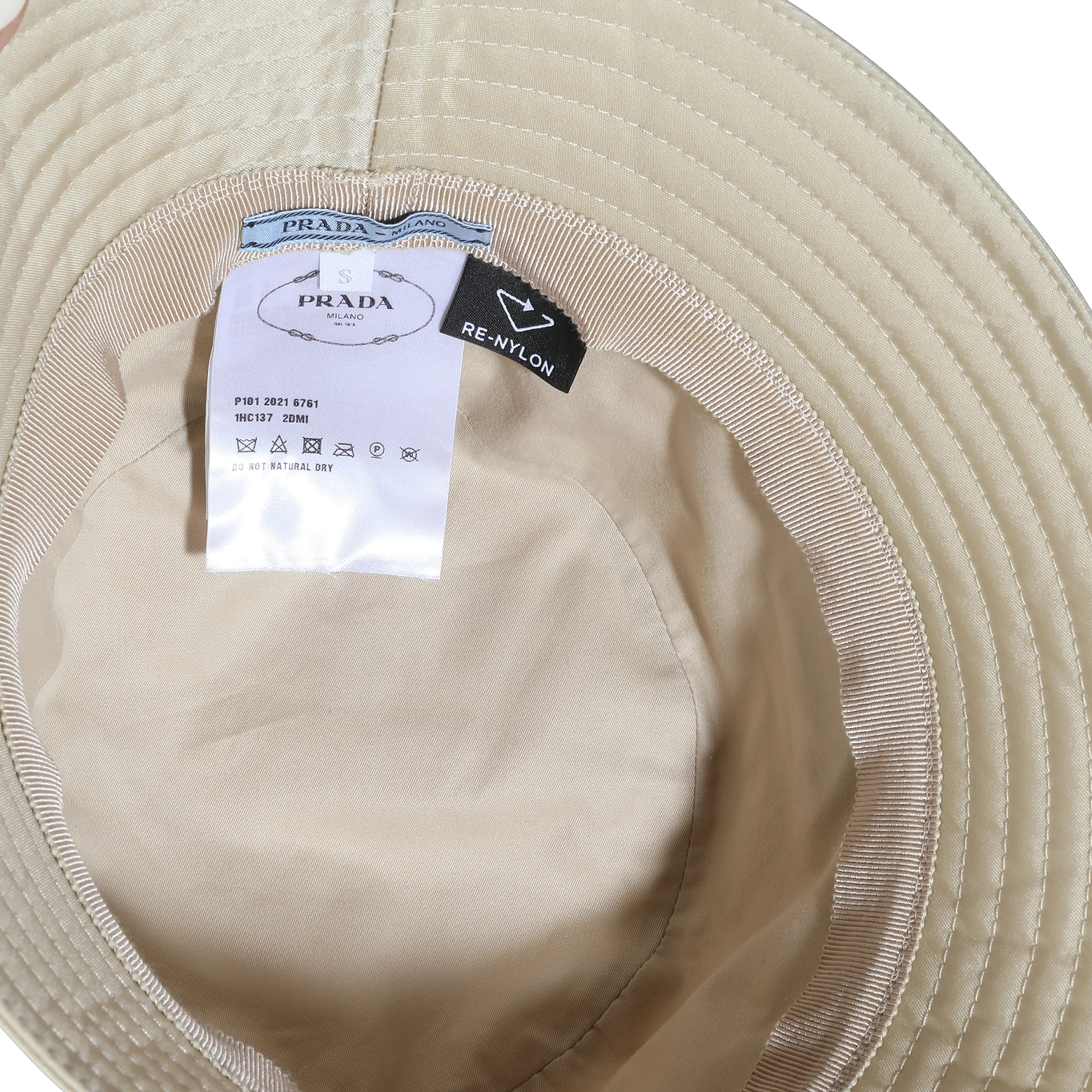 Desert Beige Re-Nylon Bucket Hat S - Image 5