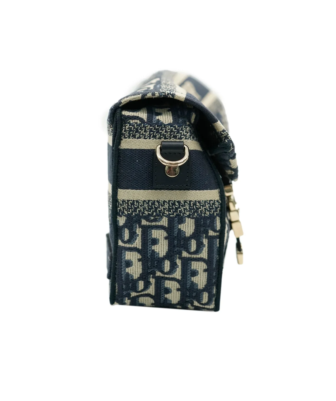 Navy Oblique Canvas Small Diorcamp Messenger - Image 2