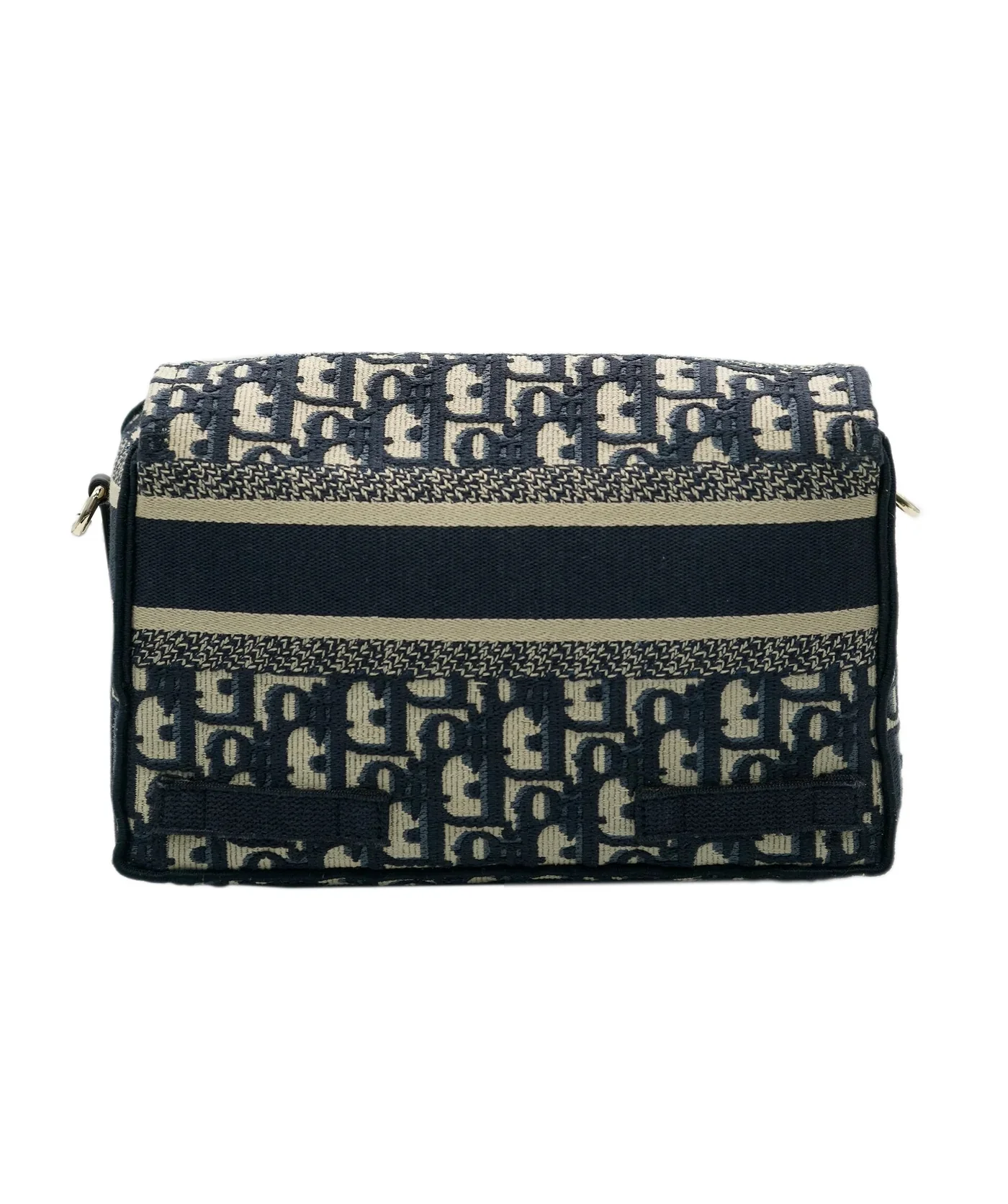 Navy Oblique Canvas Small Diorcamp Messenger - Image 4