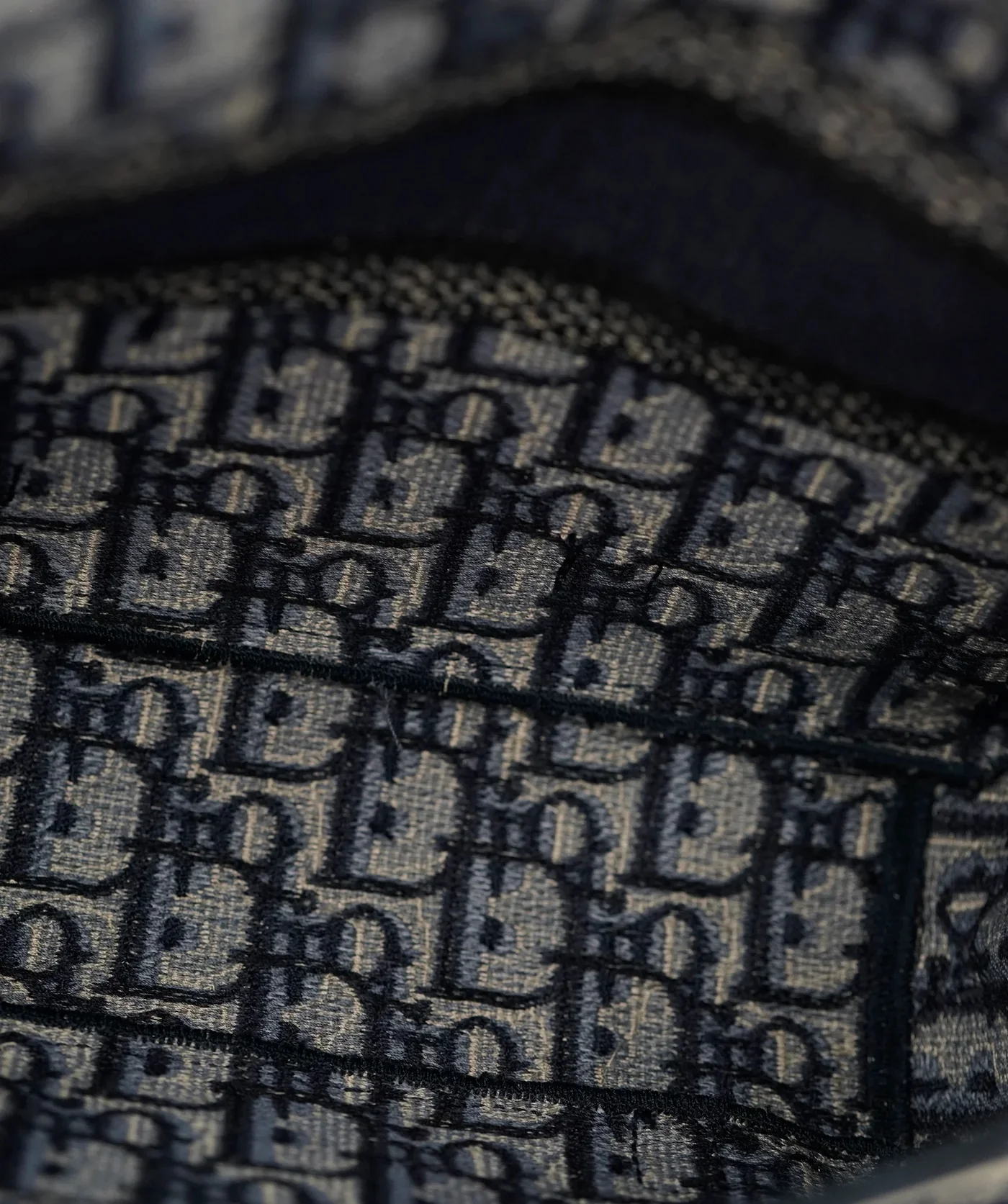 Navy Oblique Canvas Small Diorcamp Messenger - Image 5