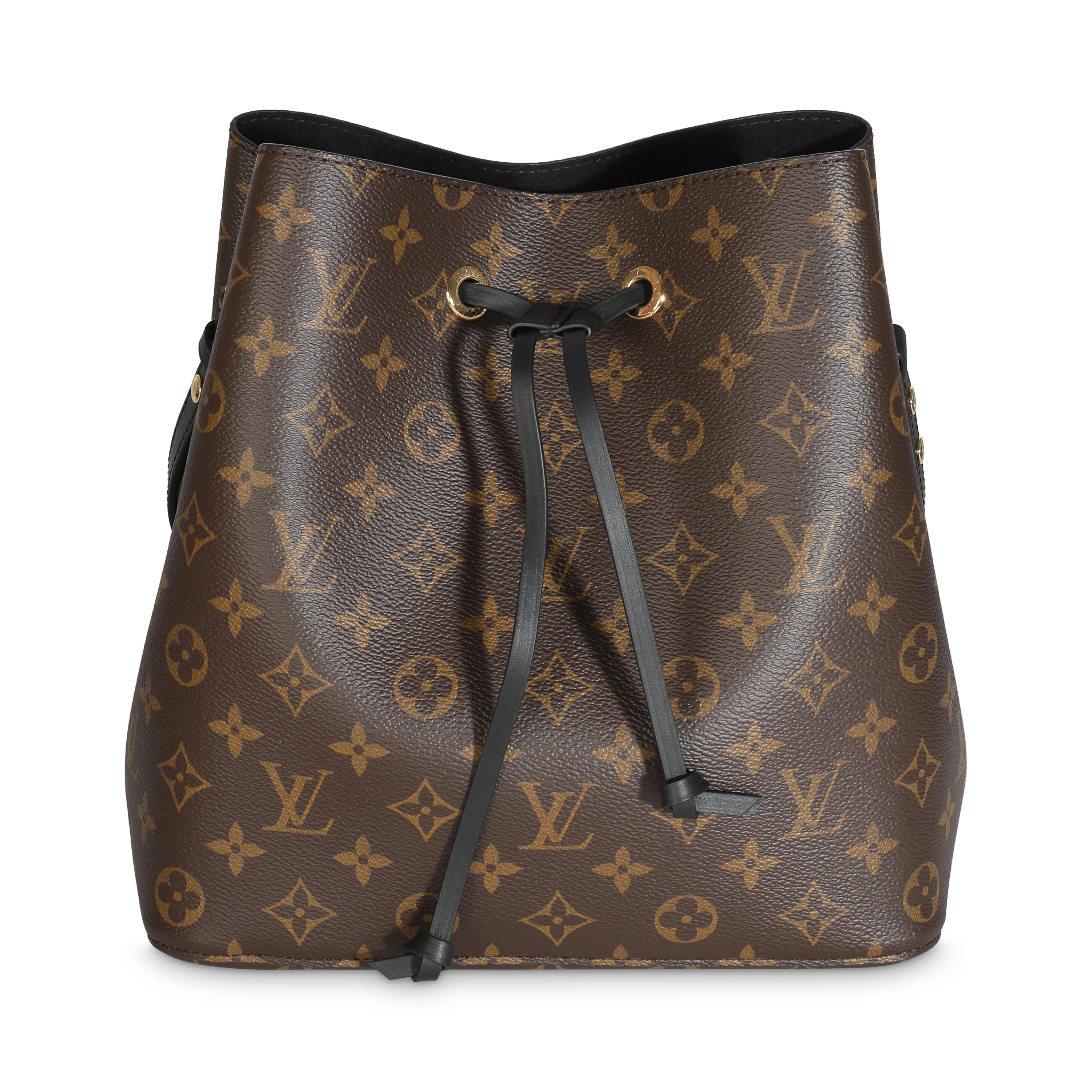Black Monogram Canvas Neonoe MM