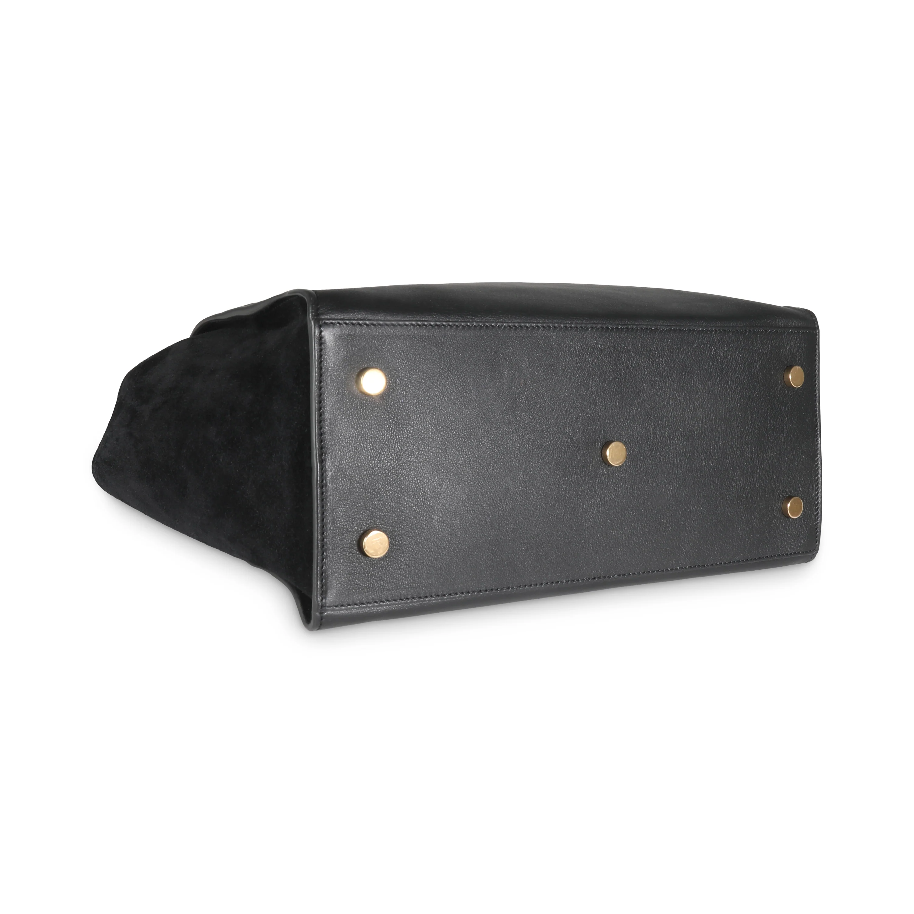 Black Smooth Calfskin Monogram Downtown Cabas - Image 6