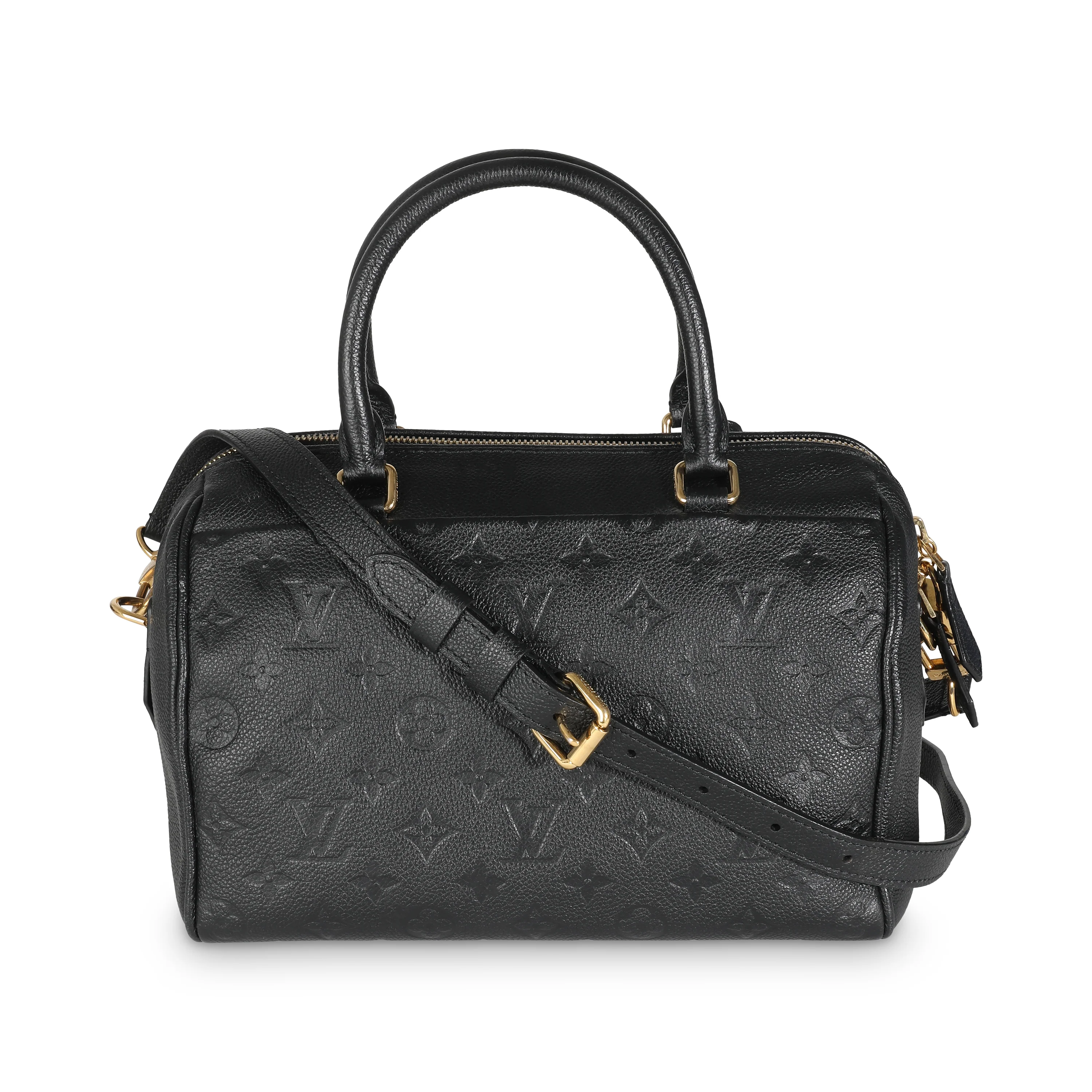 Black Monogram Empreinte Speedy Bandouliere 25 - Image 4