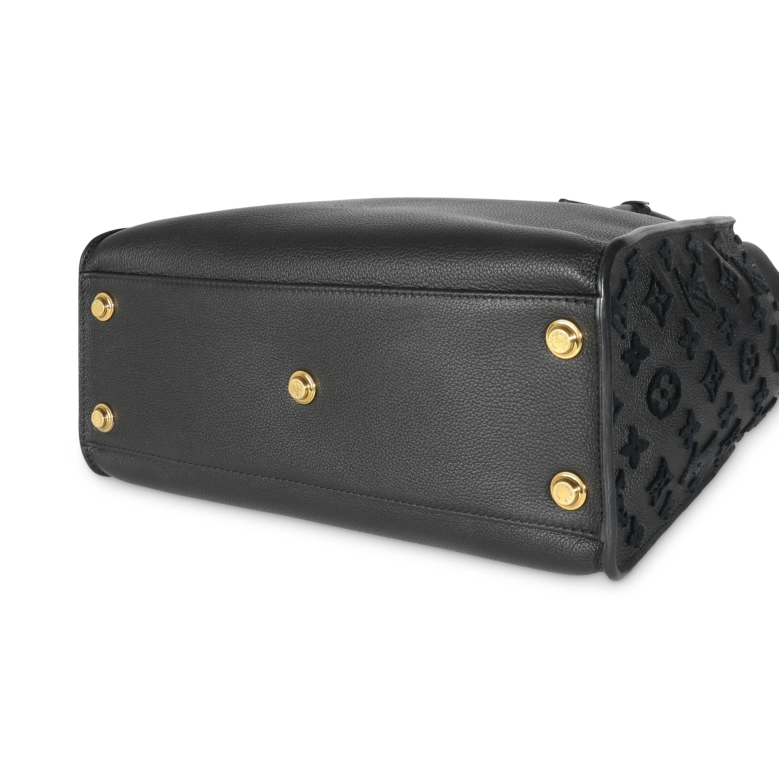 Black Calfskin Tufted Monogram On My Side - Image 7