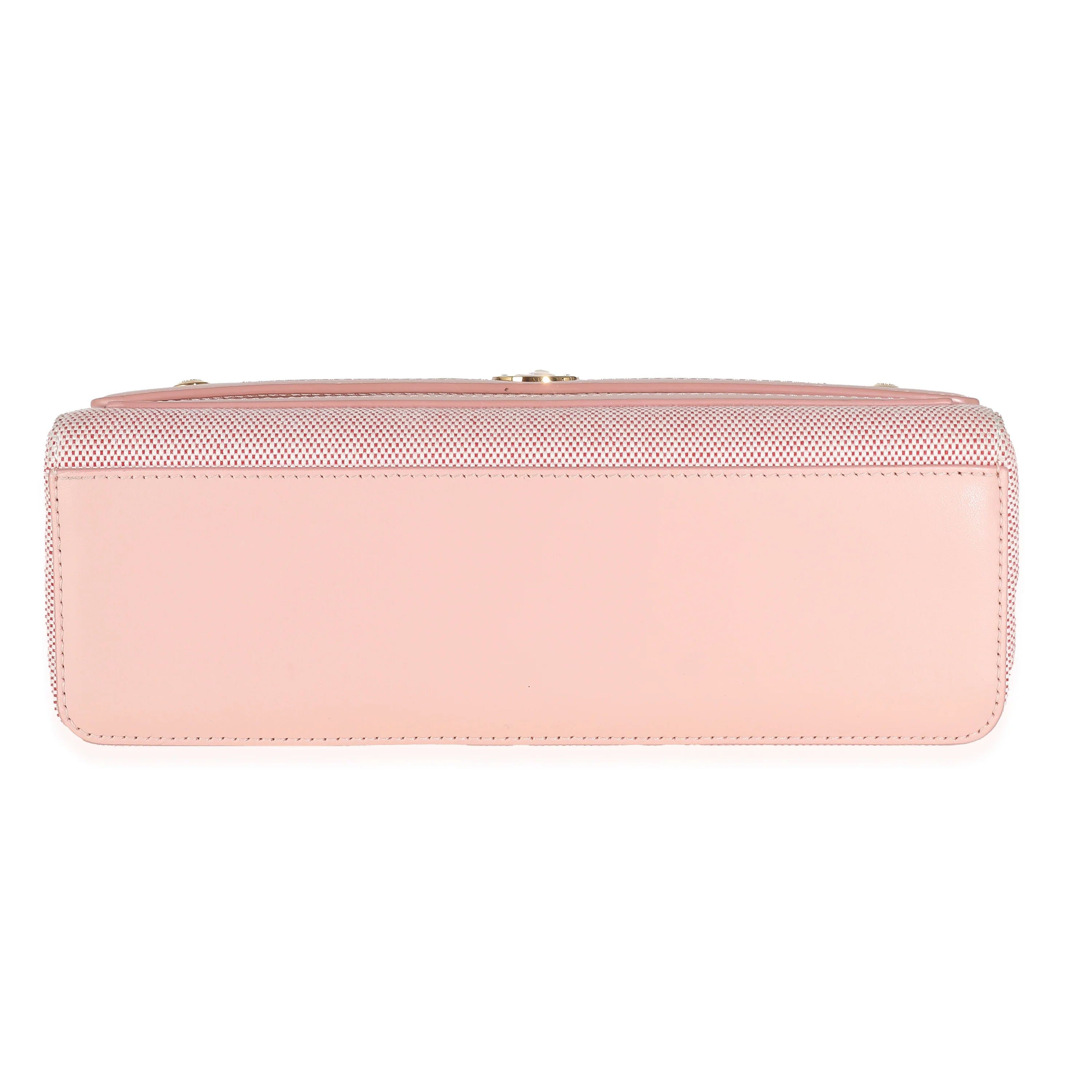 Pink Canvas Medium Note Crossbody Bag - Image 4