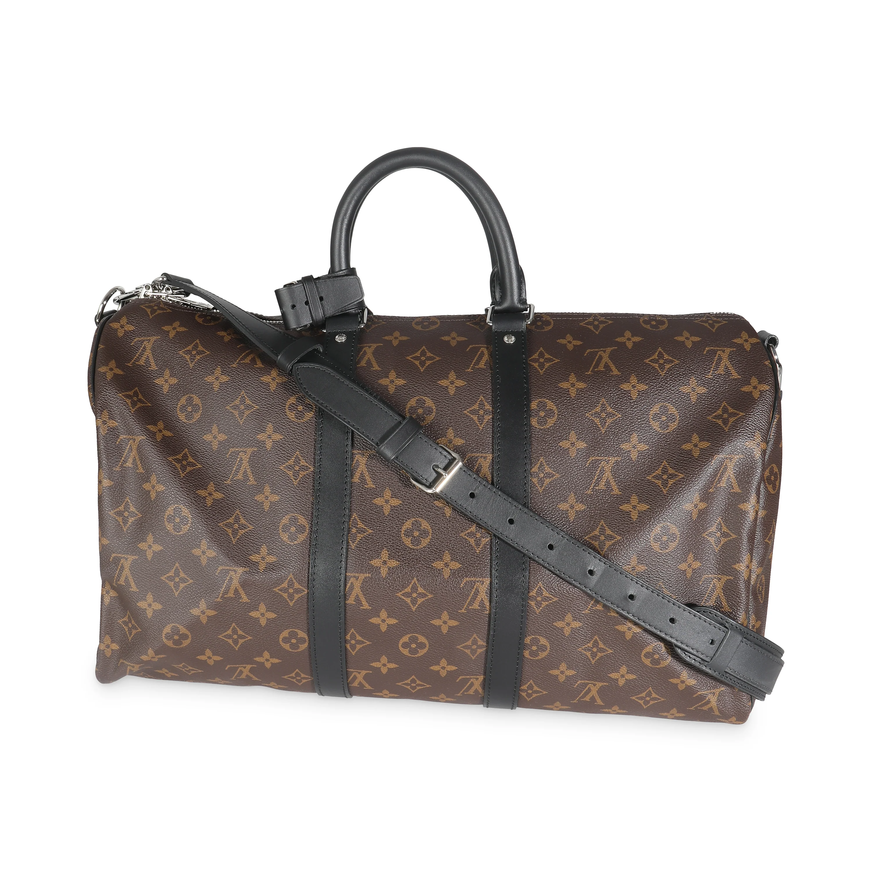 Monogram Macassar Keepall Bandouliere 45 - Image 4
