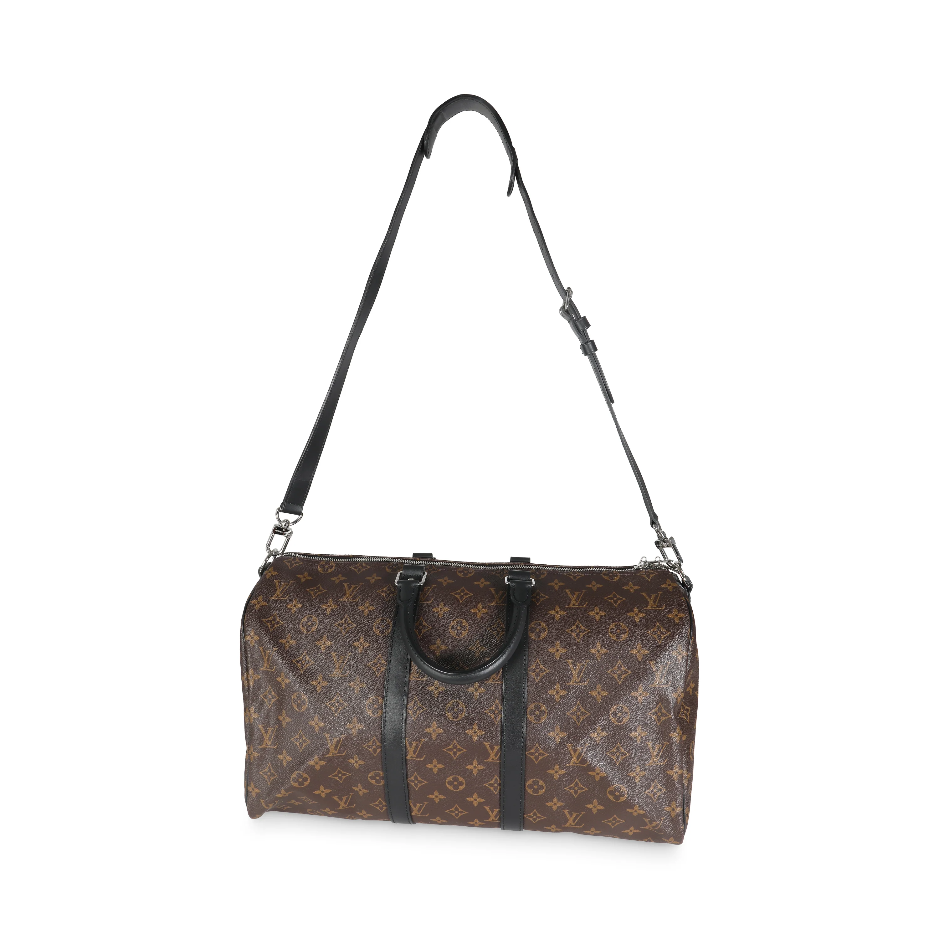 Monogram Macassar Keepall Bandouliere 45 - Image 8