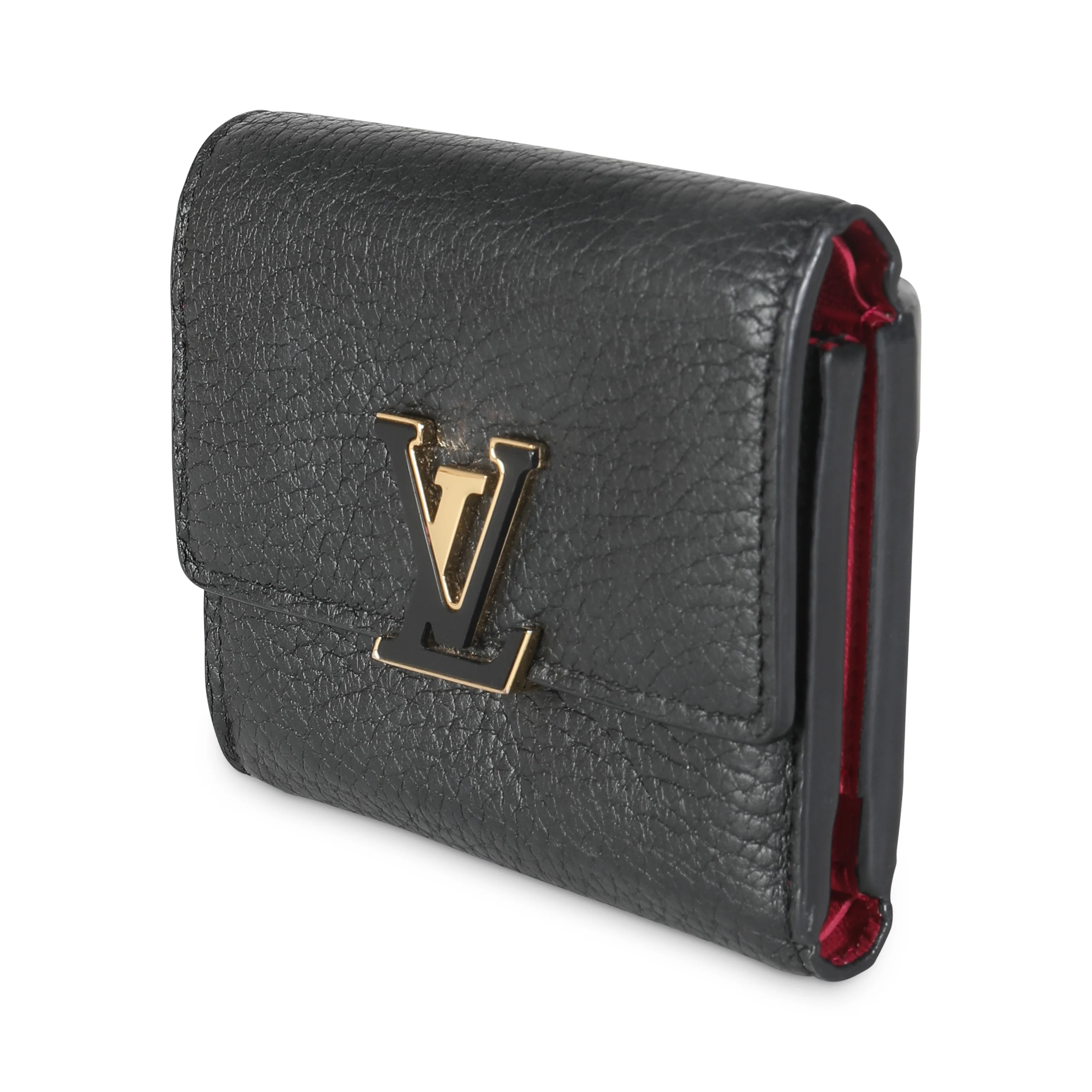 Black Taurillon Capucines XS Wallet - Image 2