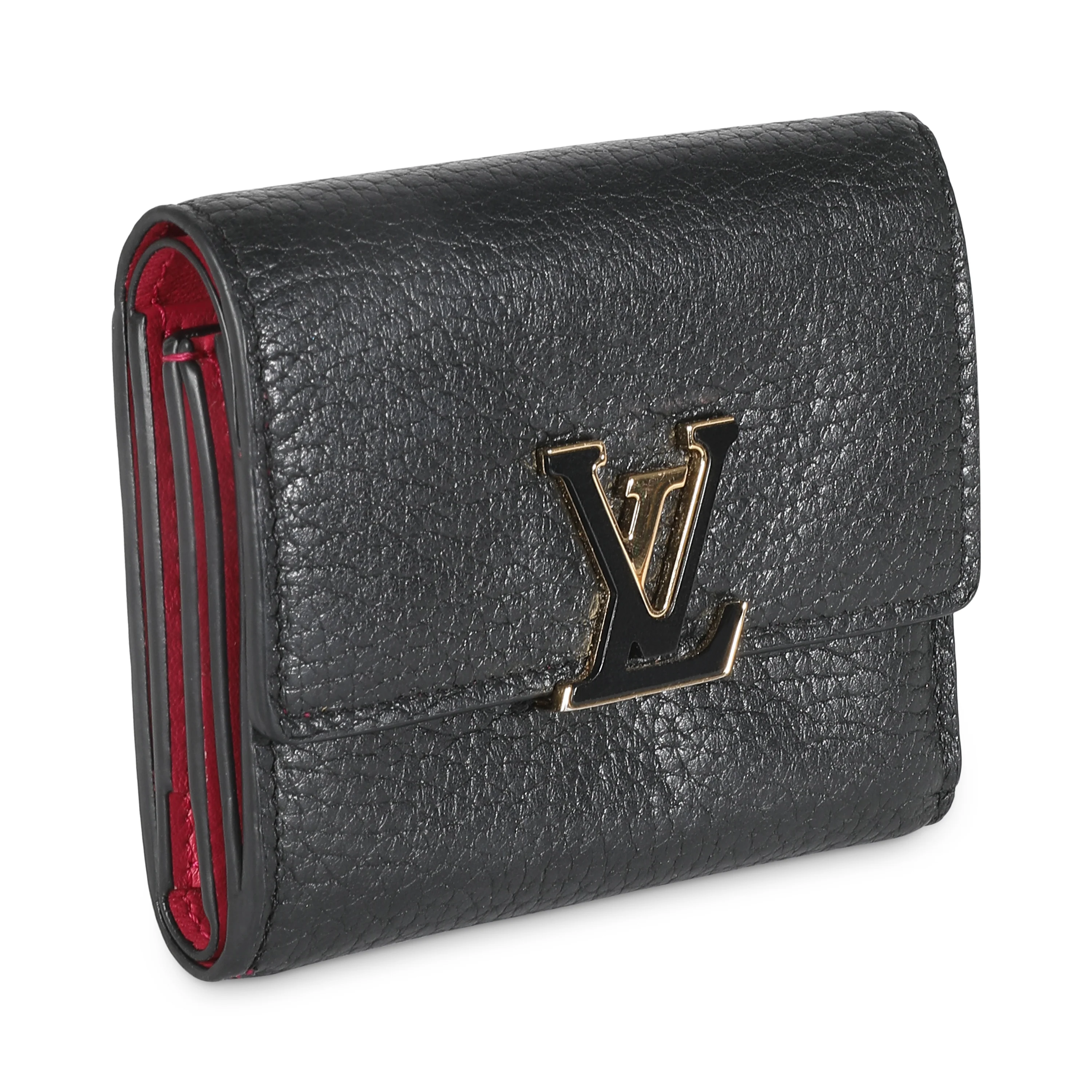 Black Taurillon Capucines XS Wallet - Image 3