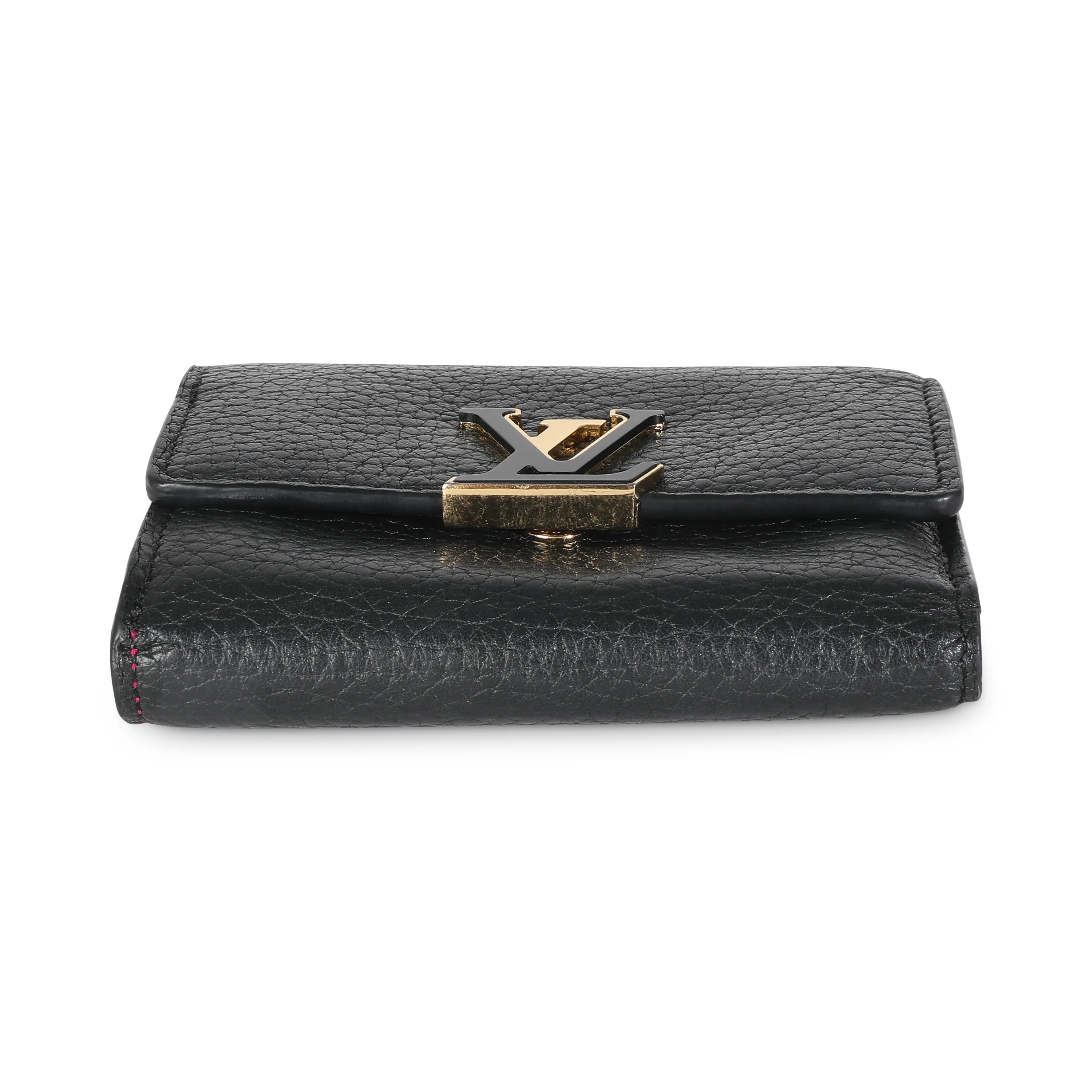 Black Taurillon Capucines XS Wallet - Image 5