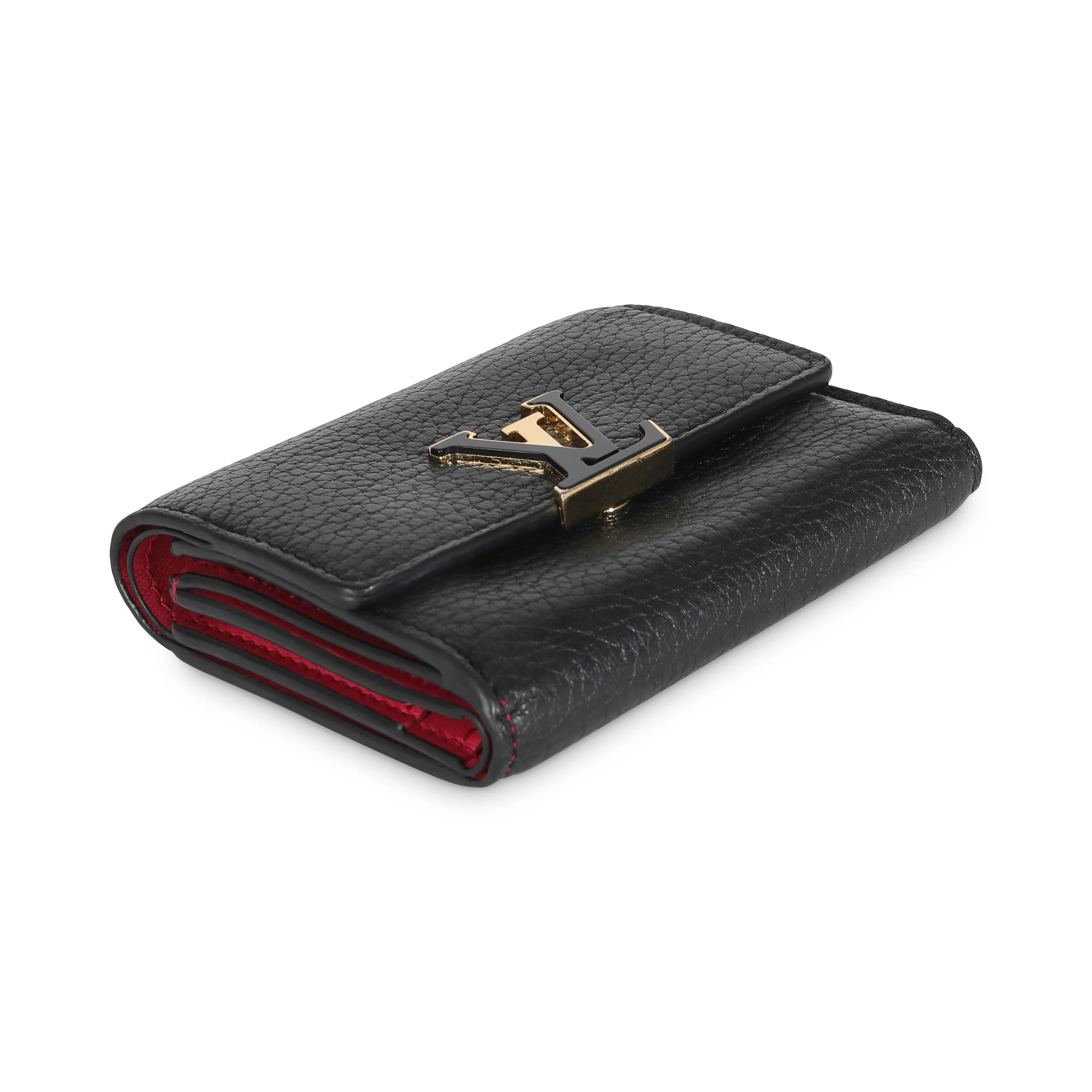Black Taurillon Capucines XS Wallet - Image 6