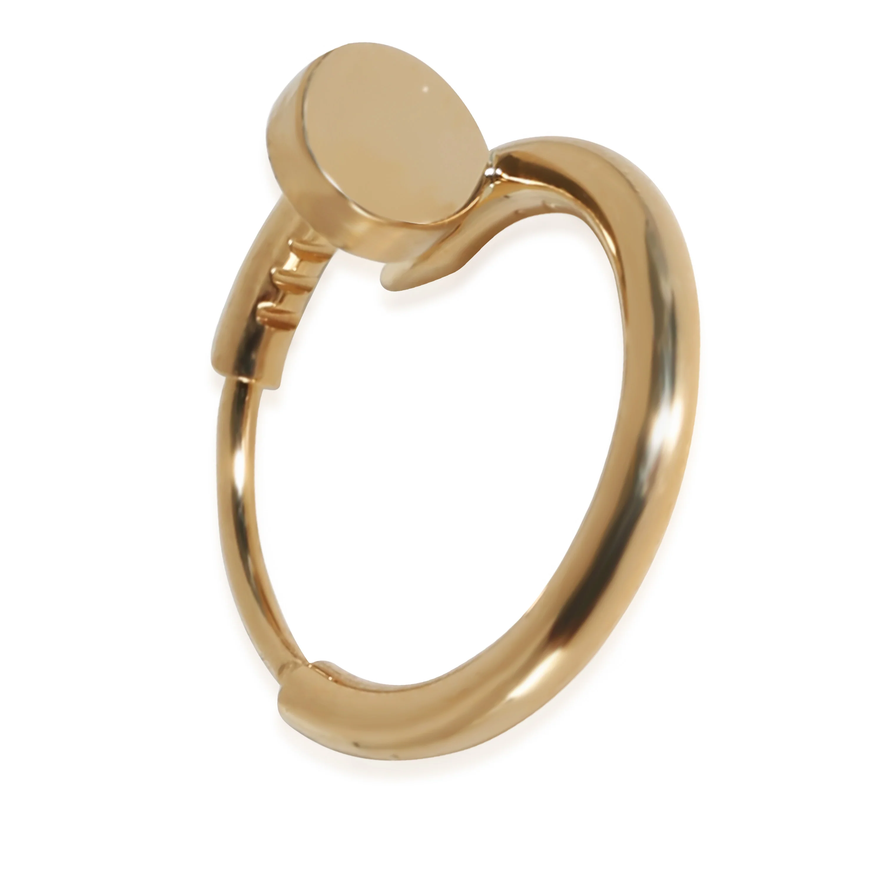 Juste Un Clou Single Earring (Yellow Gold) - Image 2