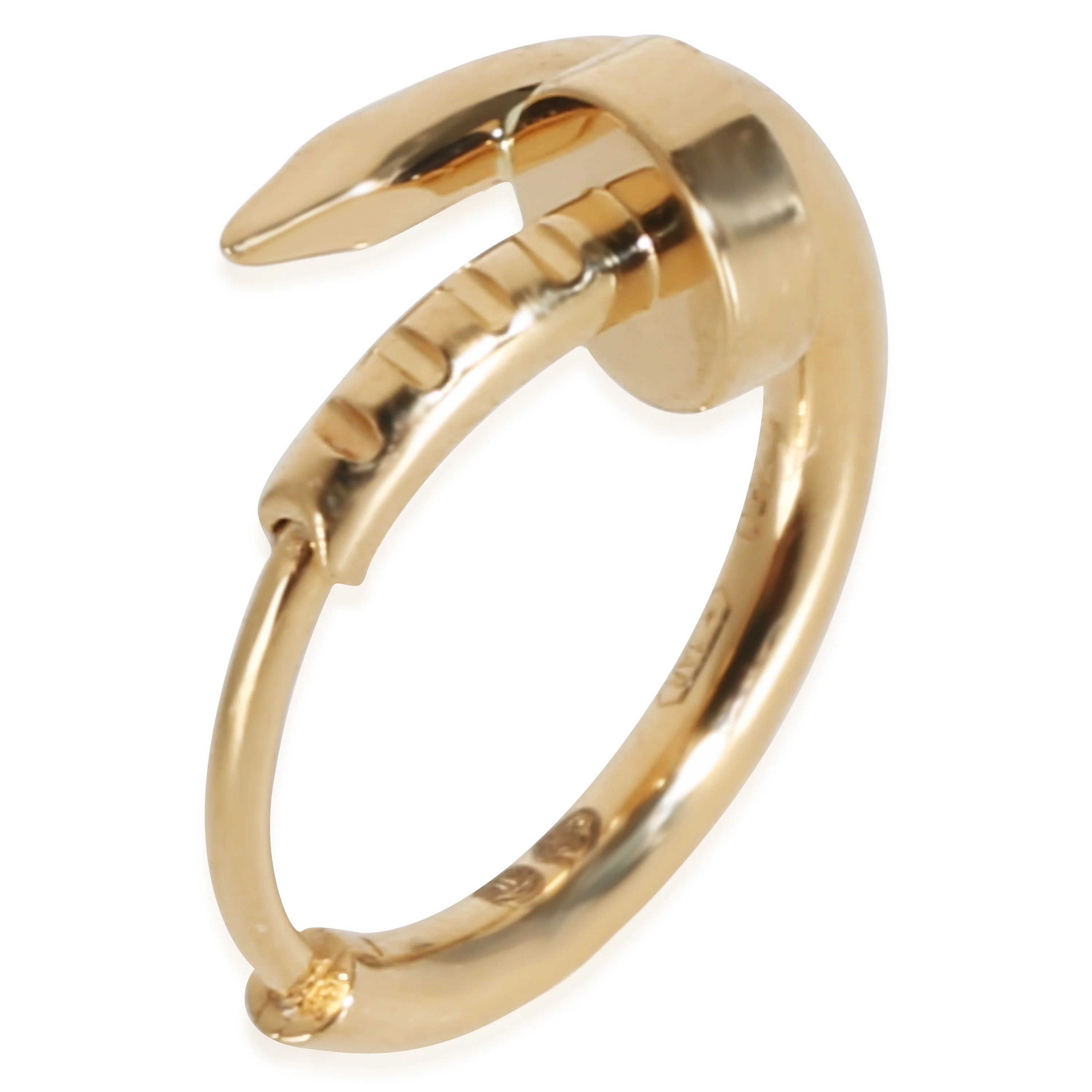 Juste Un Clou Single Earring (Yellow Gold) - Image 3