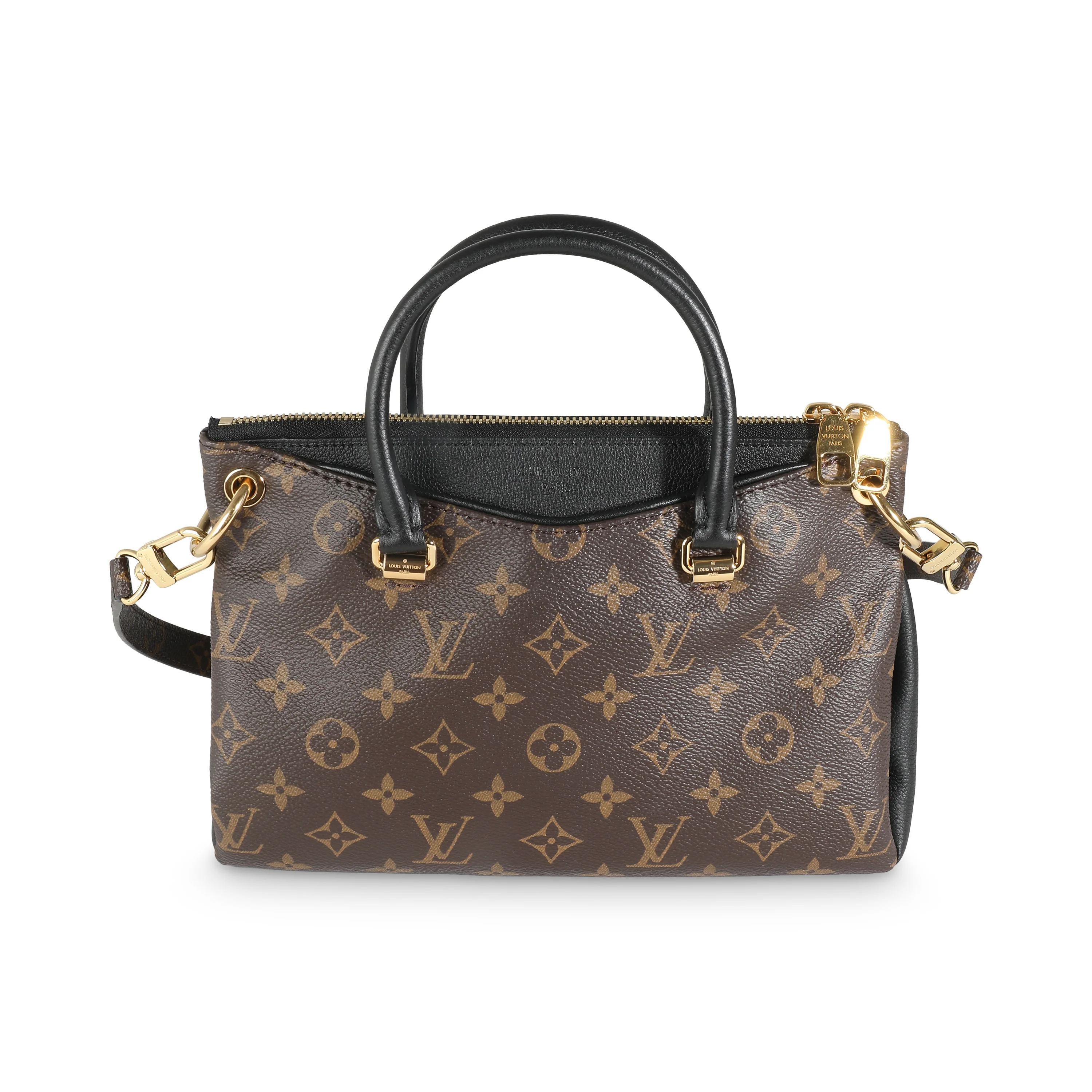 Black Monogram Canvas Pallas BB