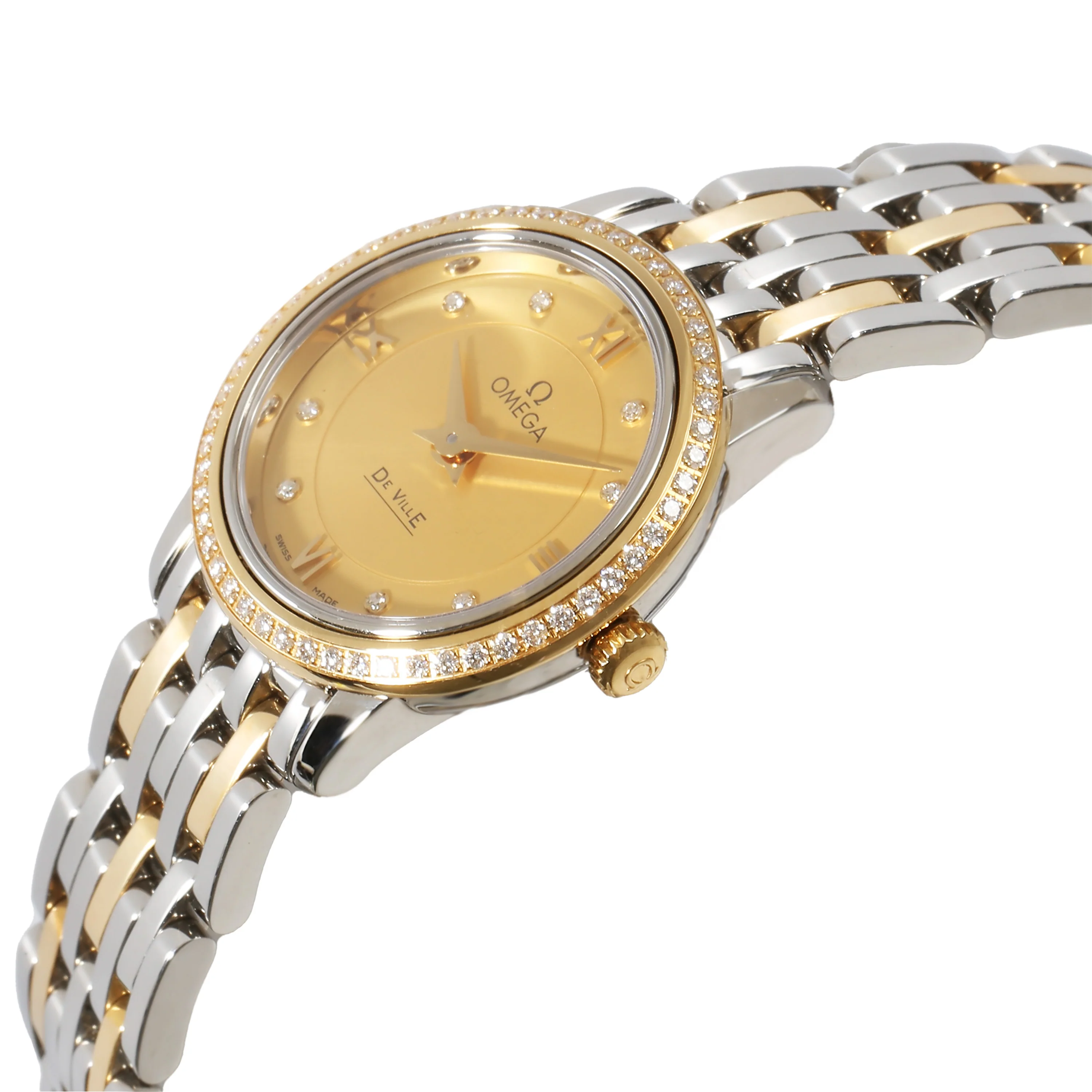 DeVille Prestige 424.25.24.60.58.001 Womens Watch in 18kt Stainless Steel - Image 3