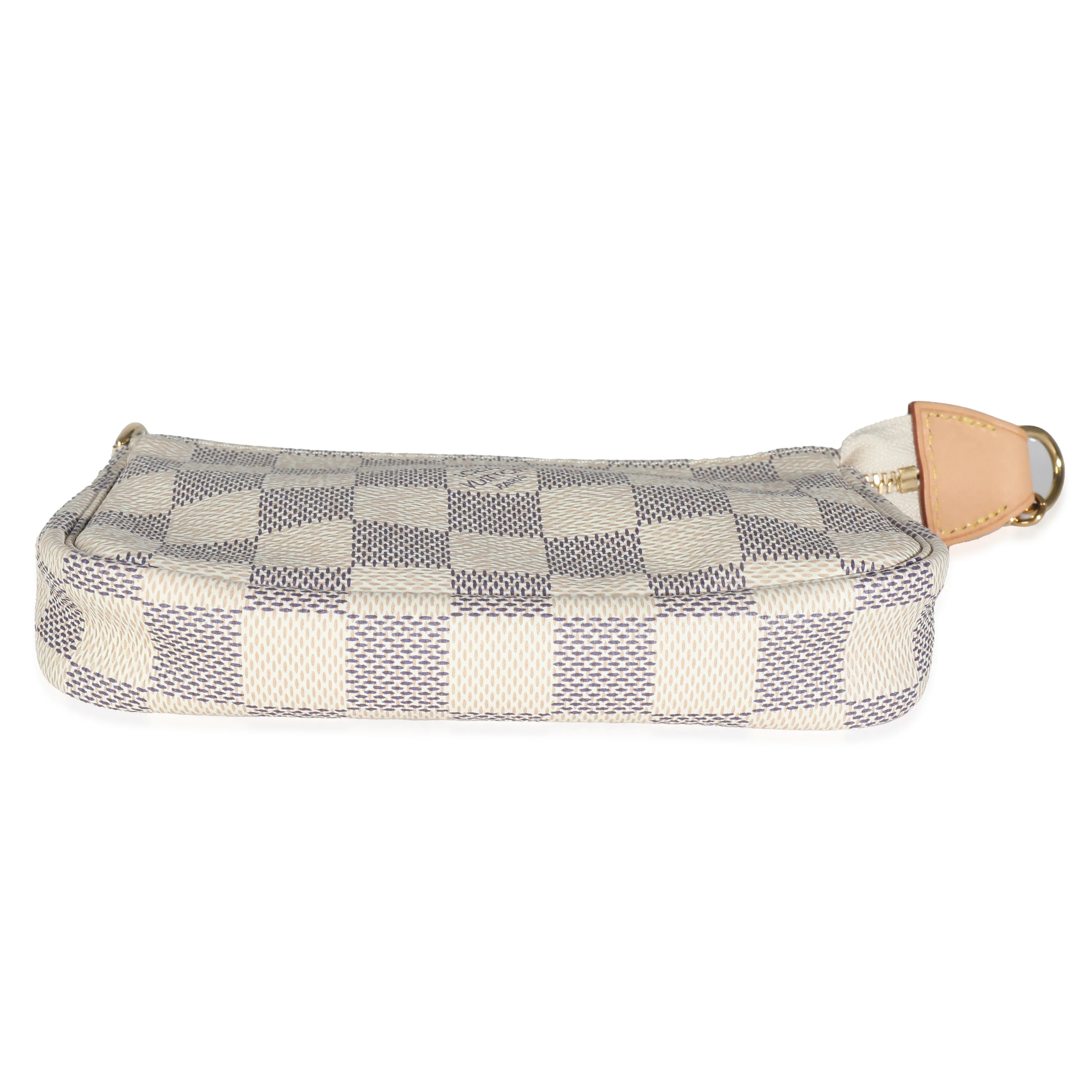Damier Azur Canvas Mini Pochette Accessories - Image 5