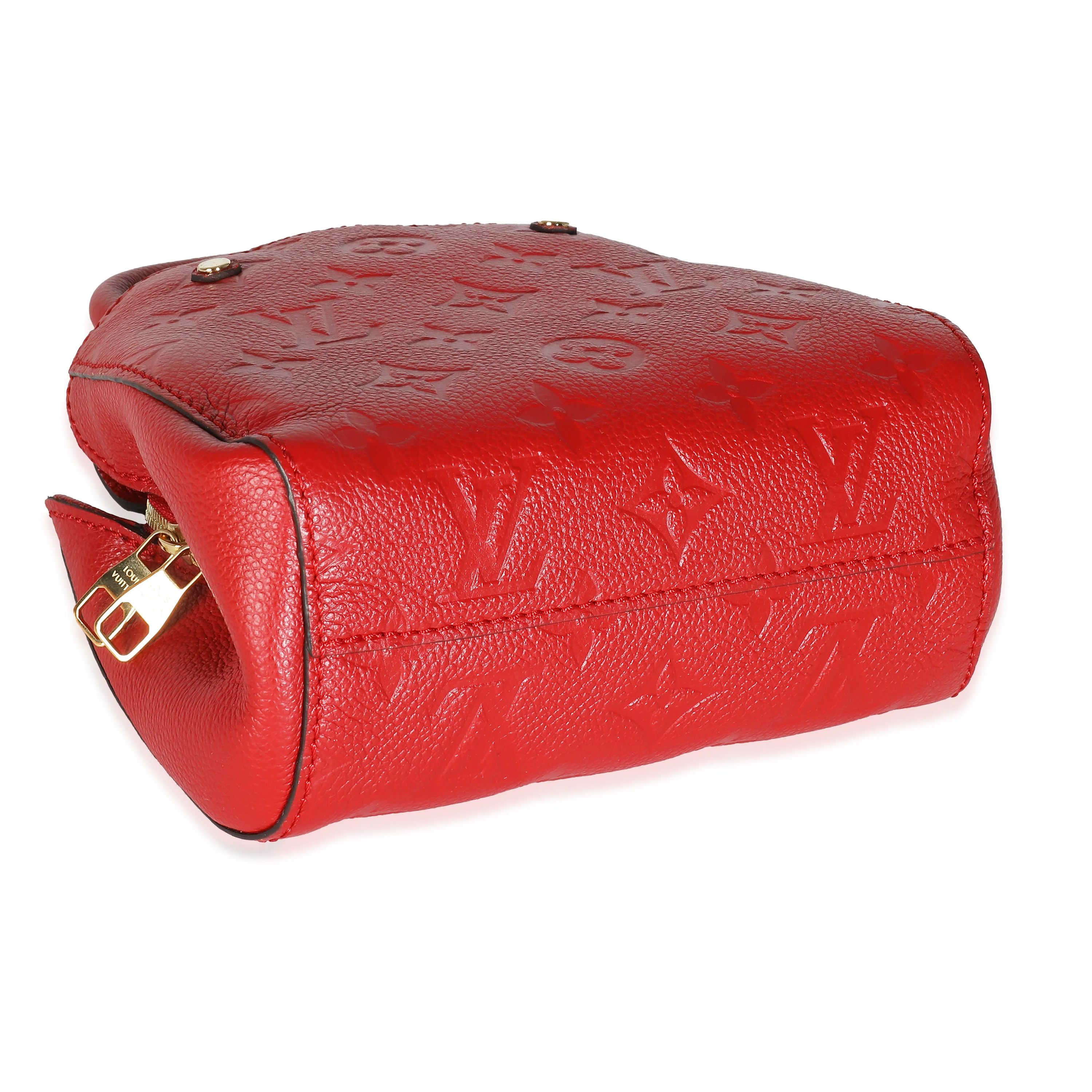 Cherry Monogram Empreinte Nano Montaigne - Image 6