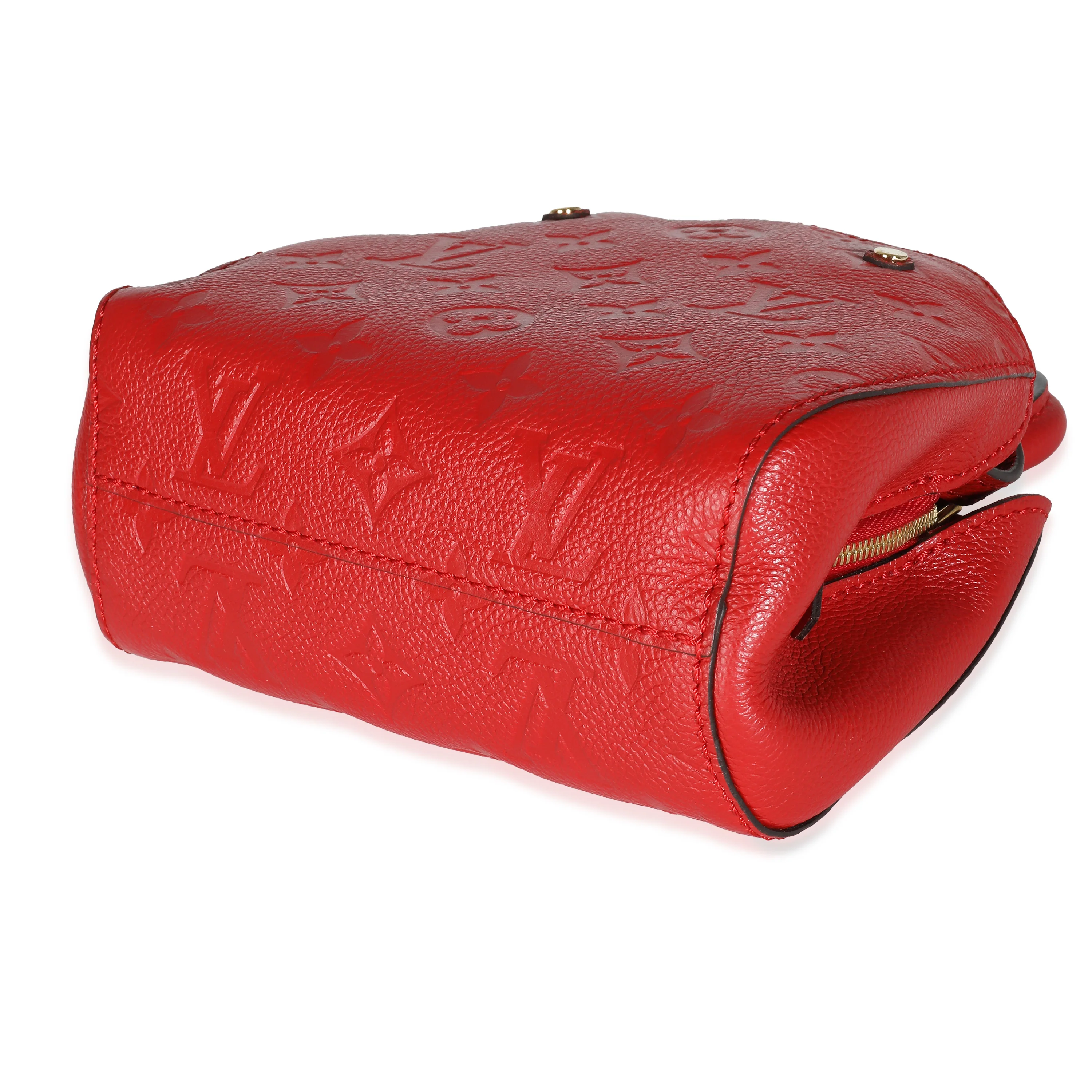 Cherry Monogram Empreinte Nano Montaigne - Image 7