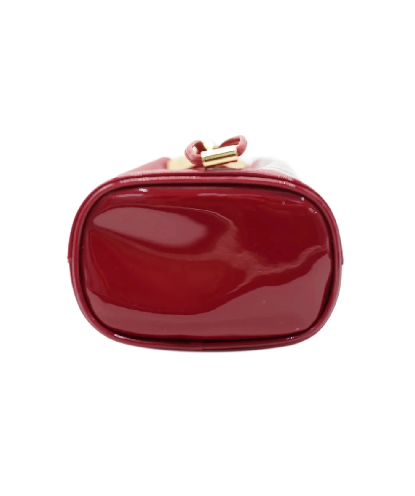 Red Vernis Patent Mini Pouch - Image 6