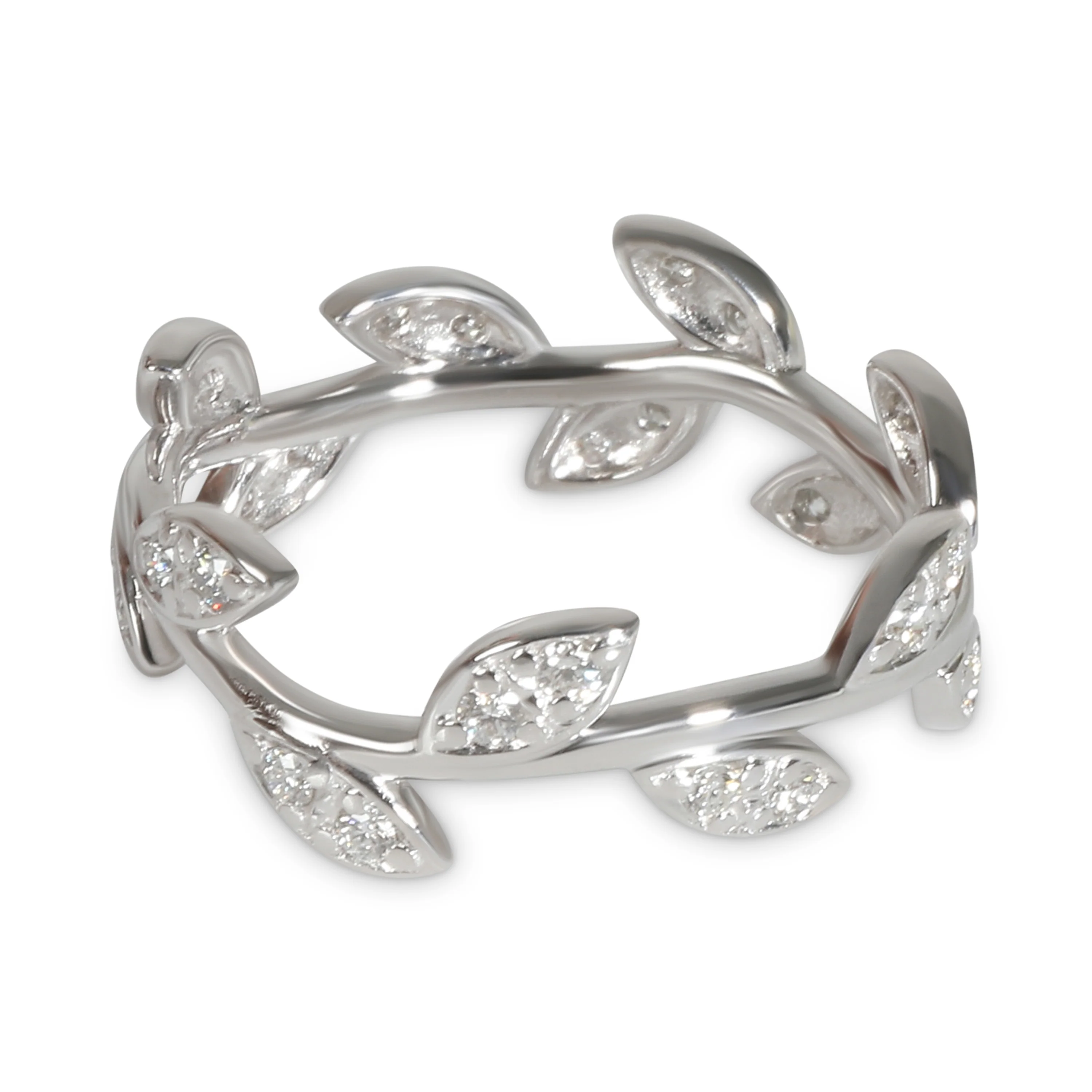 Paloma Picasso Fashion Ring in 18k White Gold 0.28 CTW - Image 3