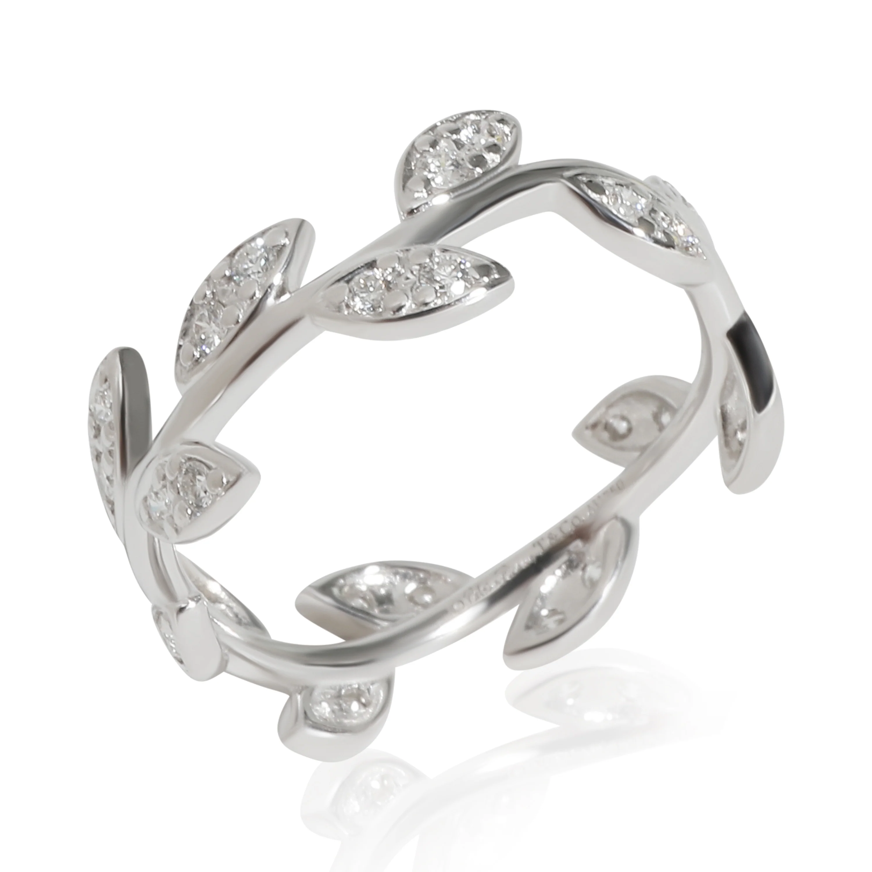 Paloma Picasso Fashion Ring in 18k White Gold 0.28 CTW - Image 6