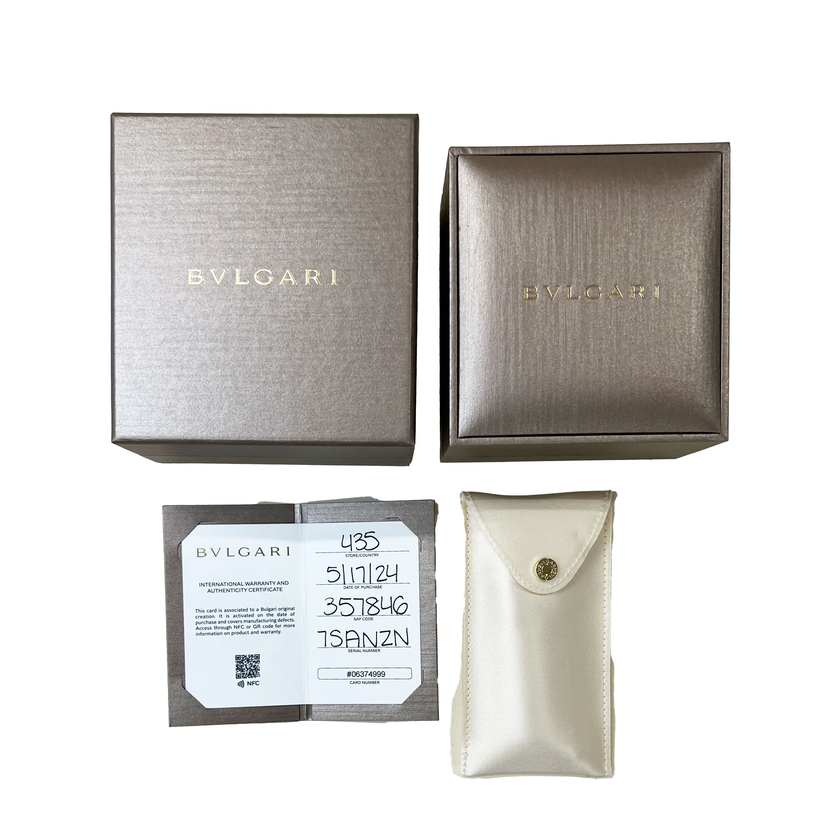 B.zero1 Bracelet in 18k White Gold 1.01 CTW - Image 5