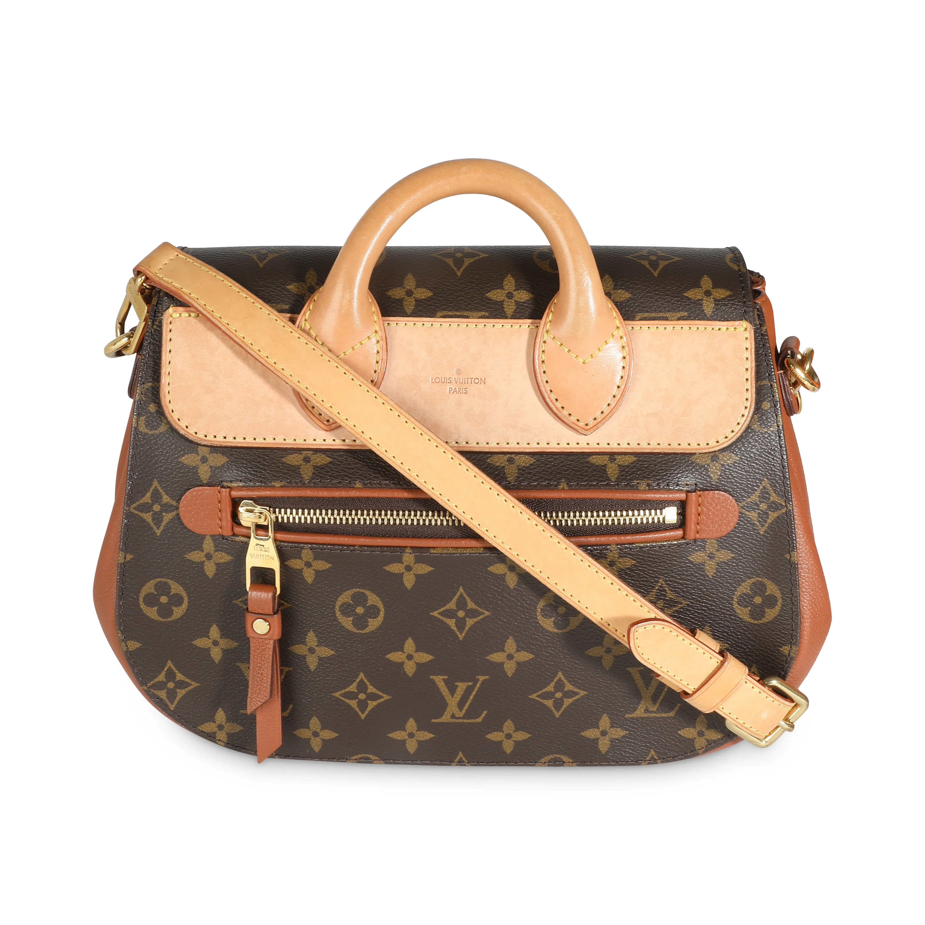 Caramel Monogram Canvas Eden MM - Image 4