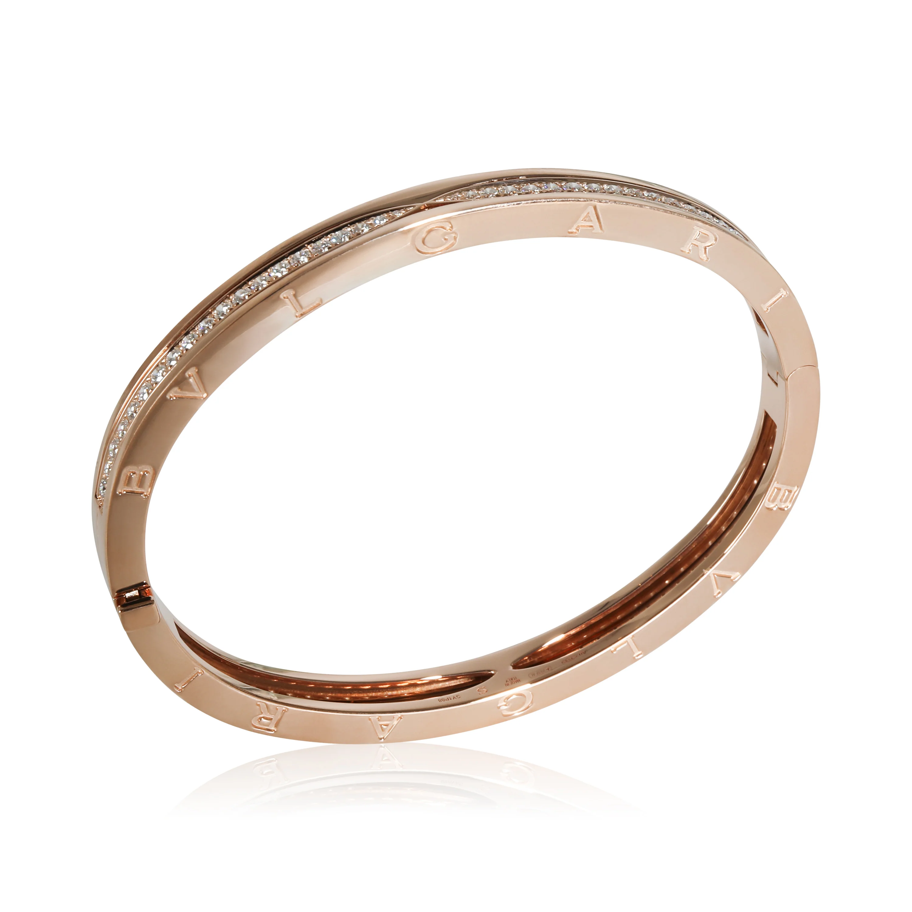 B.zero1 Bracelet in 18k Rose Gold 1.27 CTW - Image 4