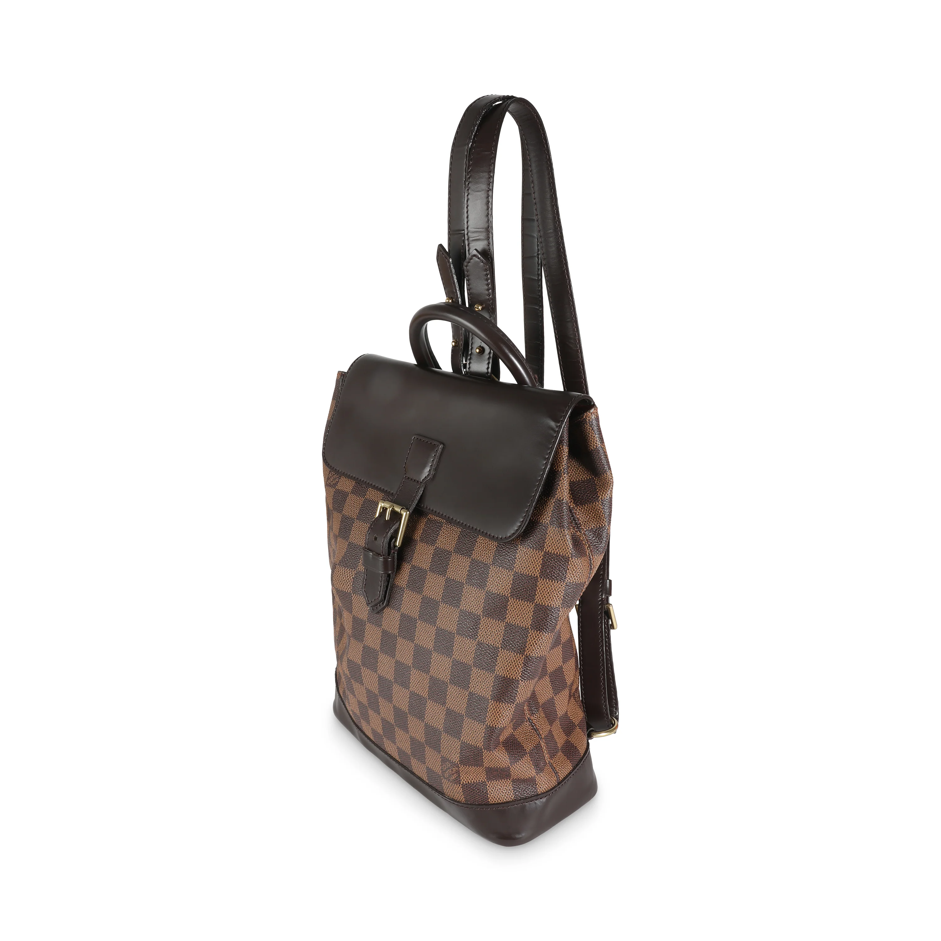 Damier Ebene Canvas Soho Backpack - Image 3
