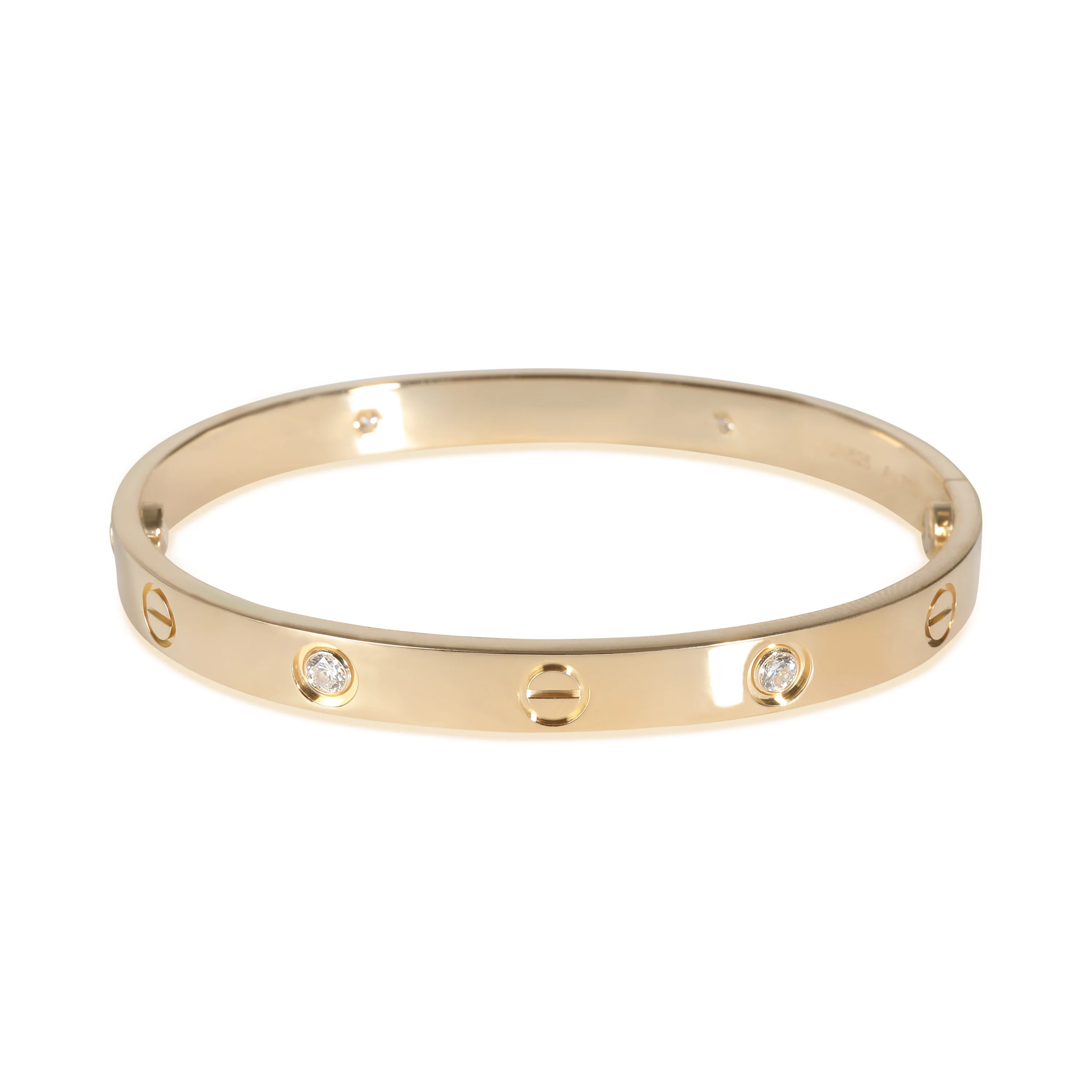 Love Bracelet, Diamonds (Yellow Gold) - Image 3