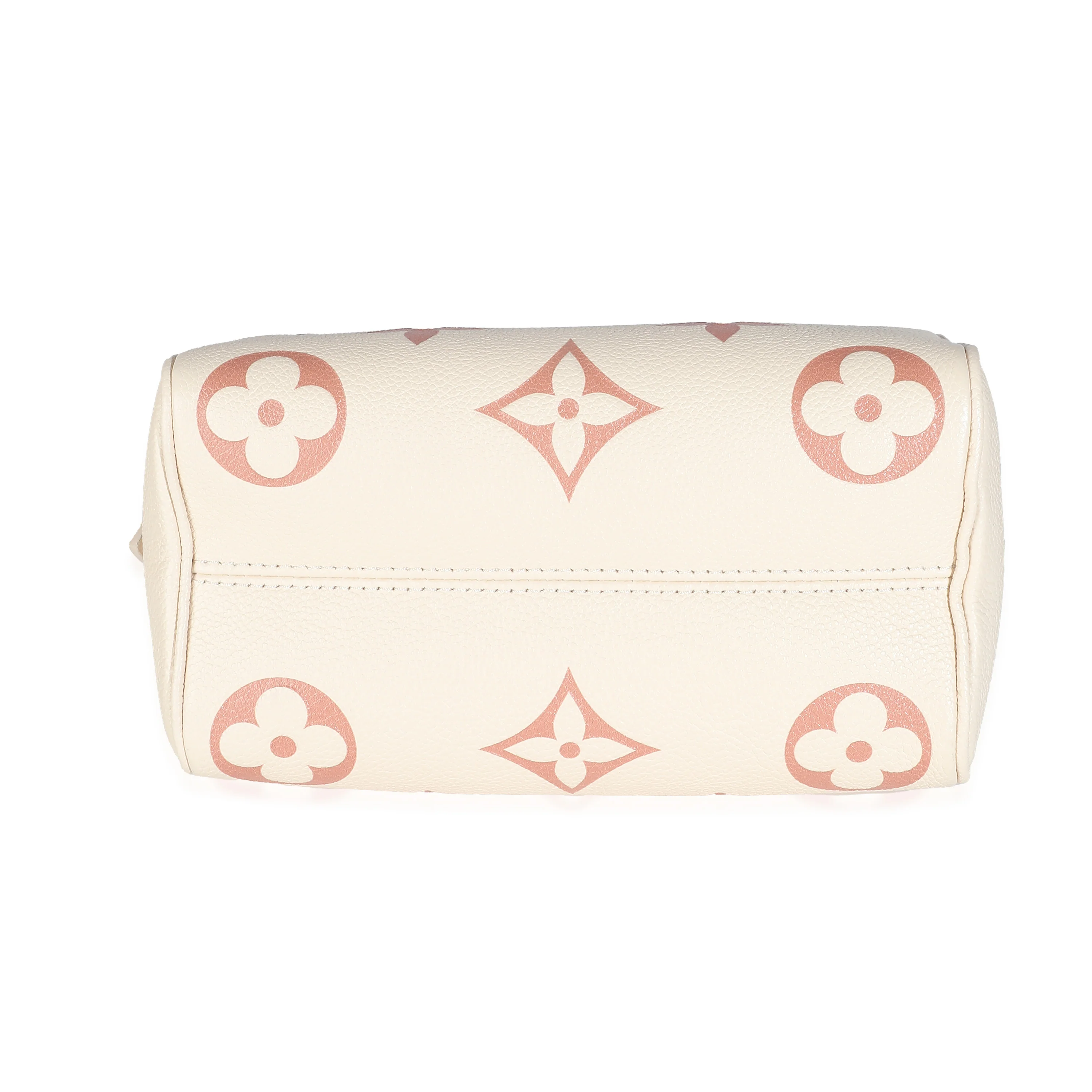 Creme Rose Trianon Empreinte Monogram Giant Speedy Bandouliere 20 - Image 5