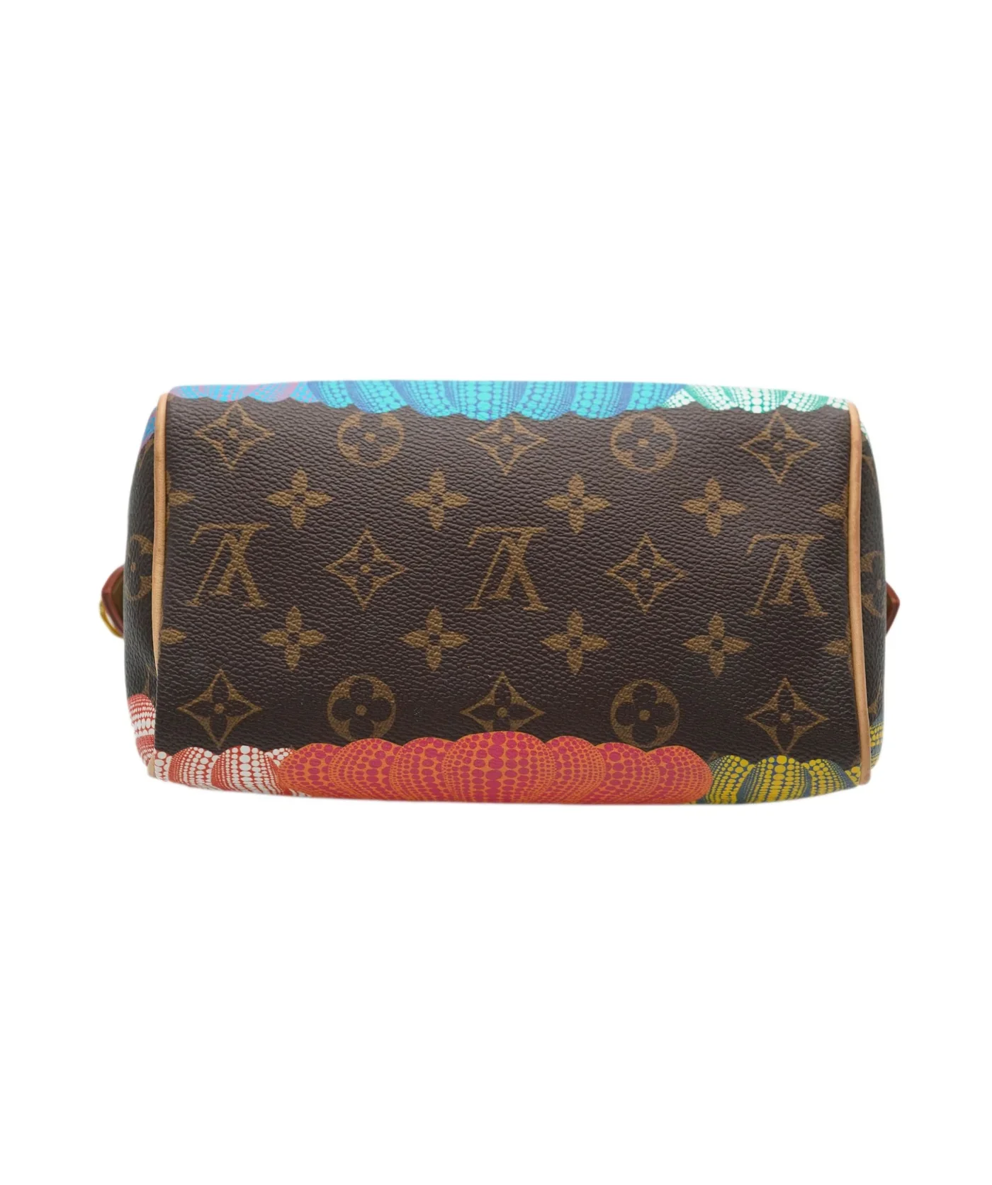 x YK Monogram Canvas Pumpkins Speedy Bandouliere 20 - Image 6