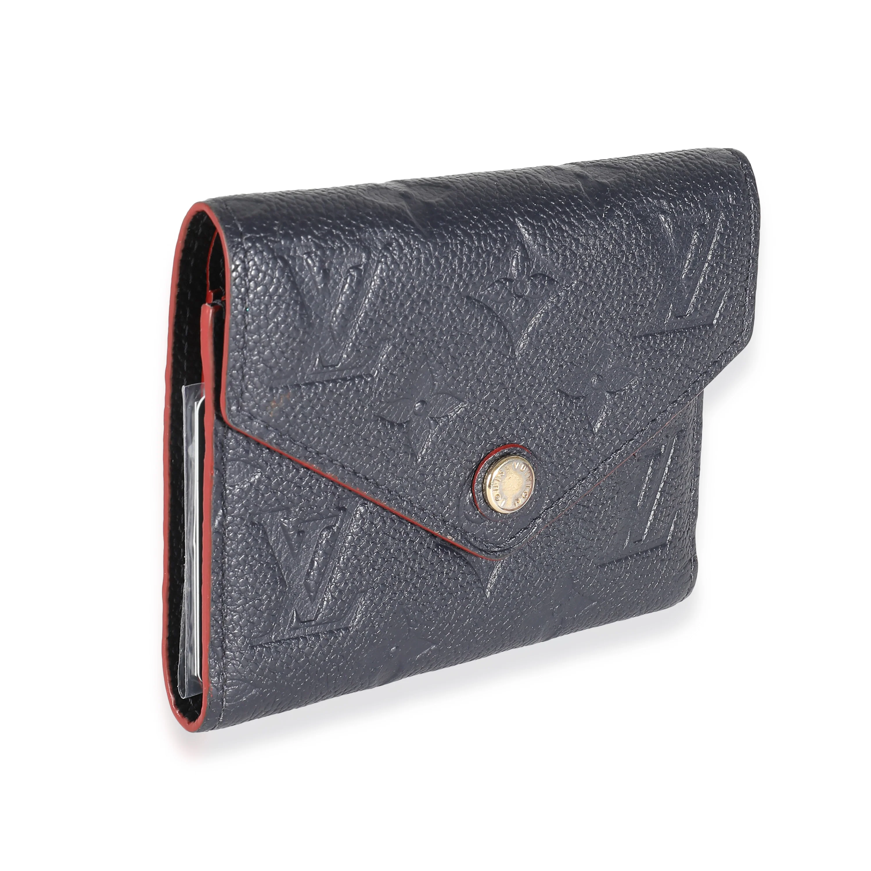 Marine Rouge Monogram Empreinte Victorine Wallet - Image 3