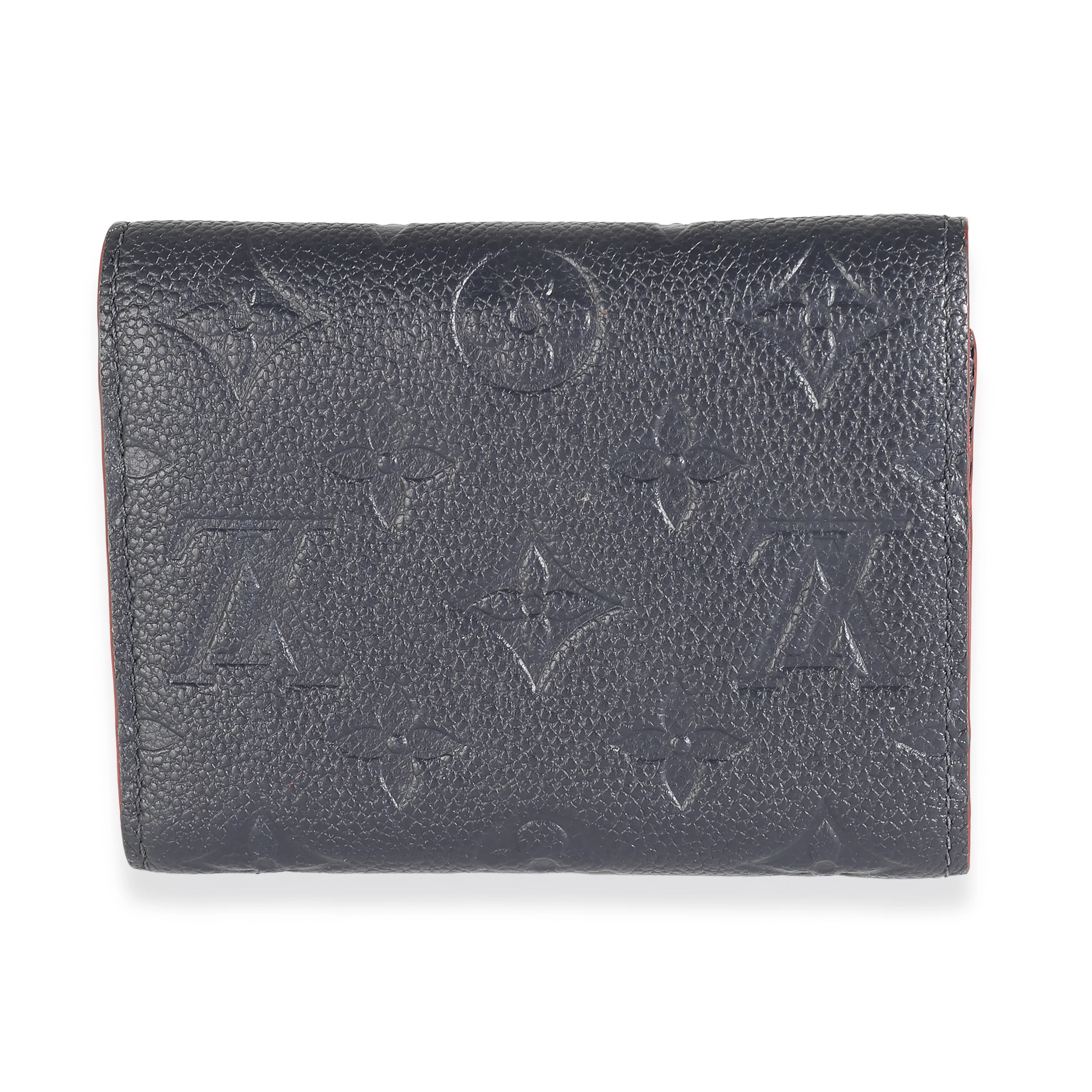 Marine Rouge Monogram Empreinte Victorine Wallet - Image 4