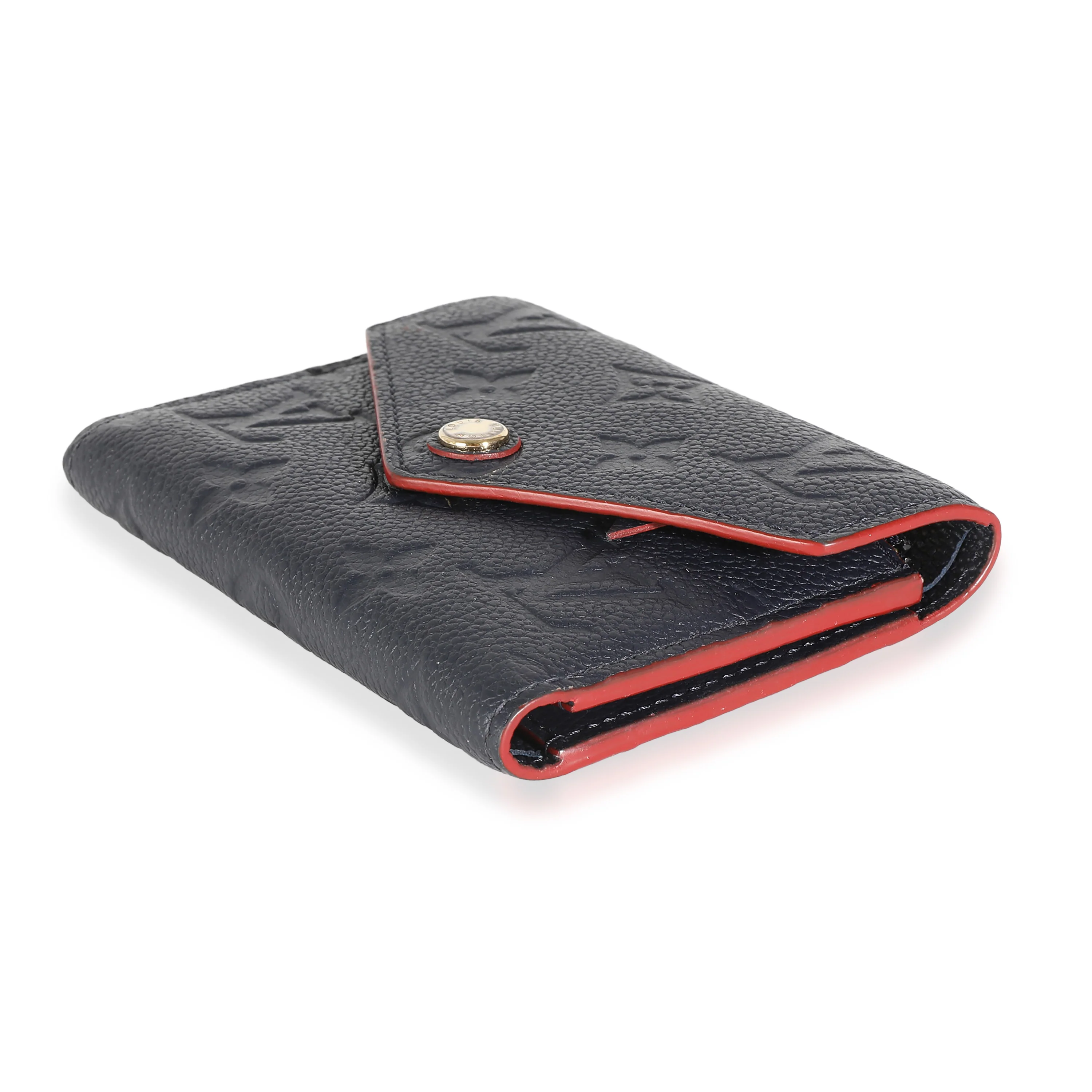 Marine Rouge Monogram Empreinte Victorine Wallet - Image 7