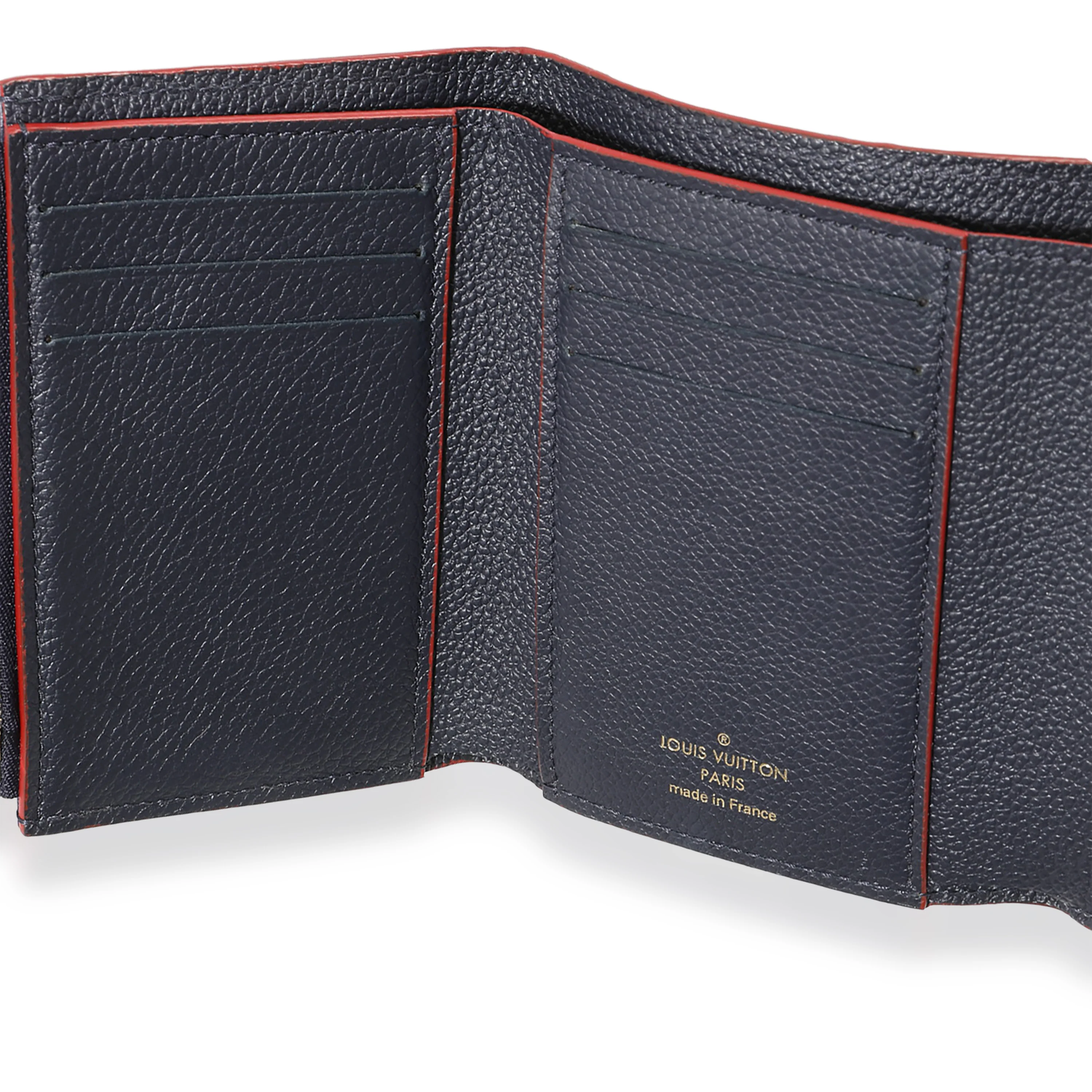 Marine Rouge Monogram Empreinte Victorine Wallet - Image 8