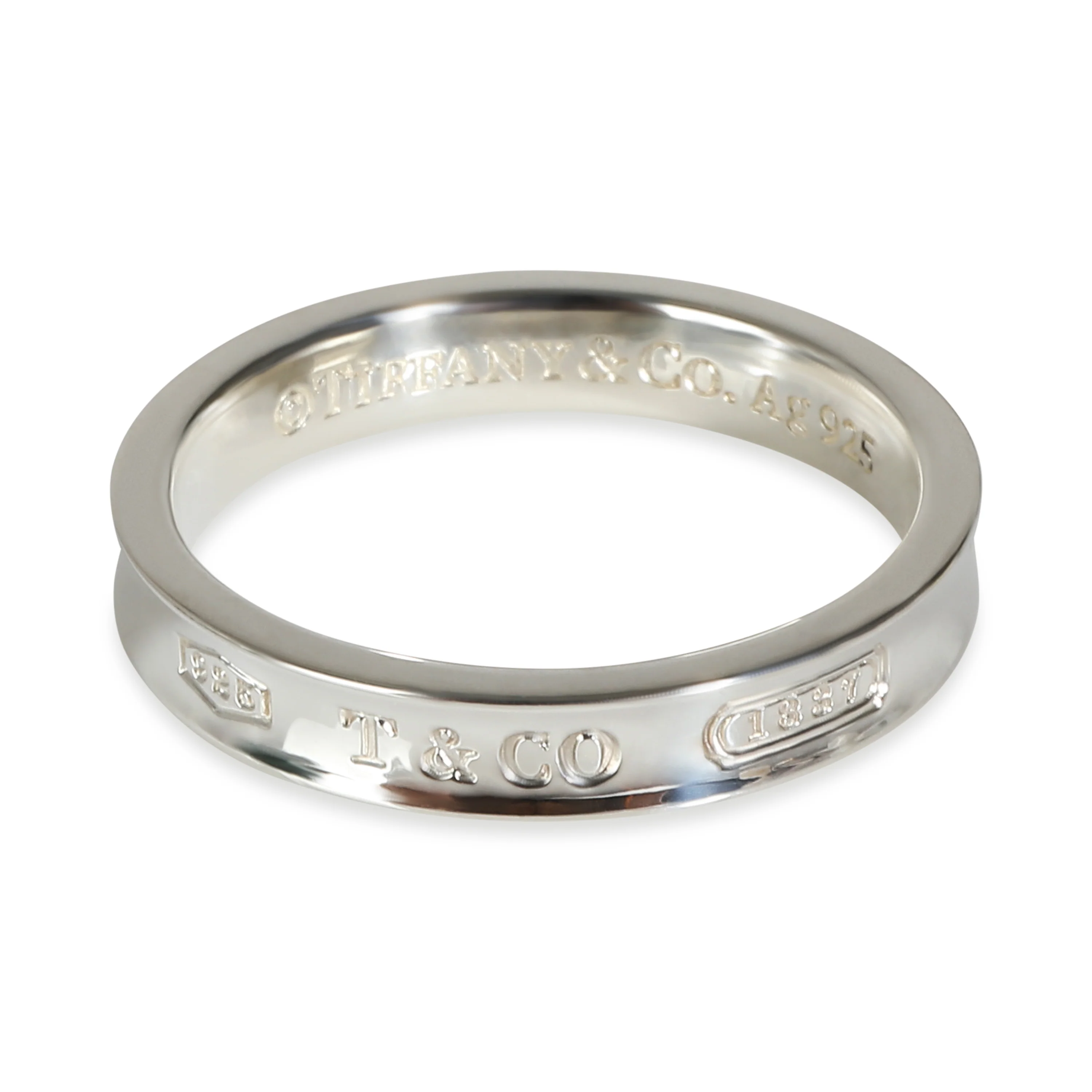 1837 Band in  Sterling Silver