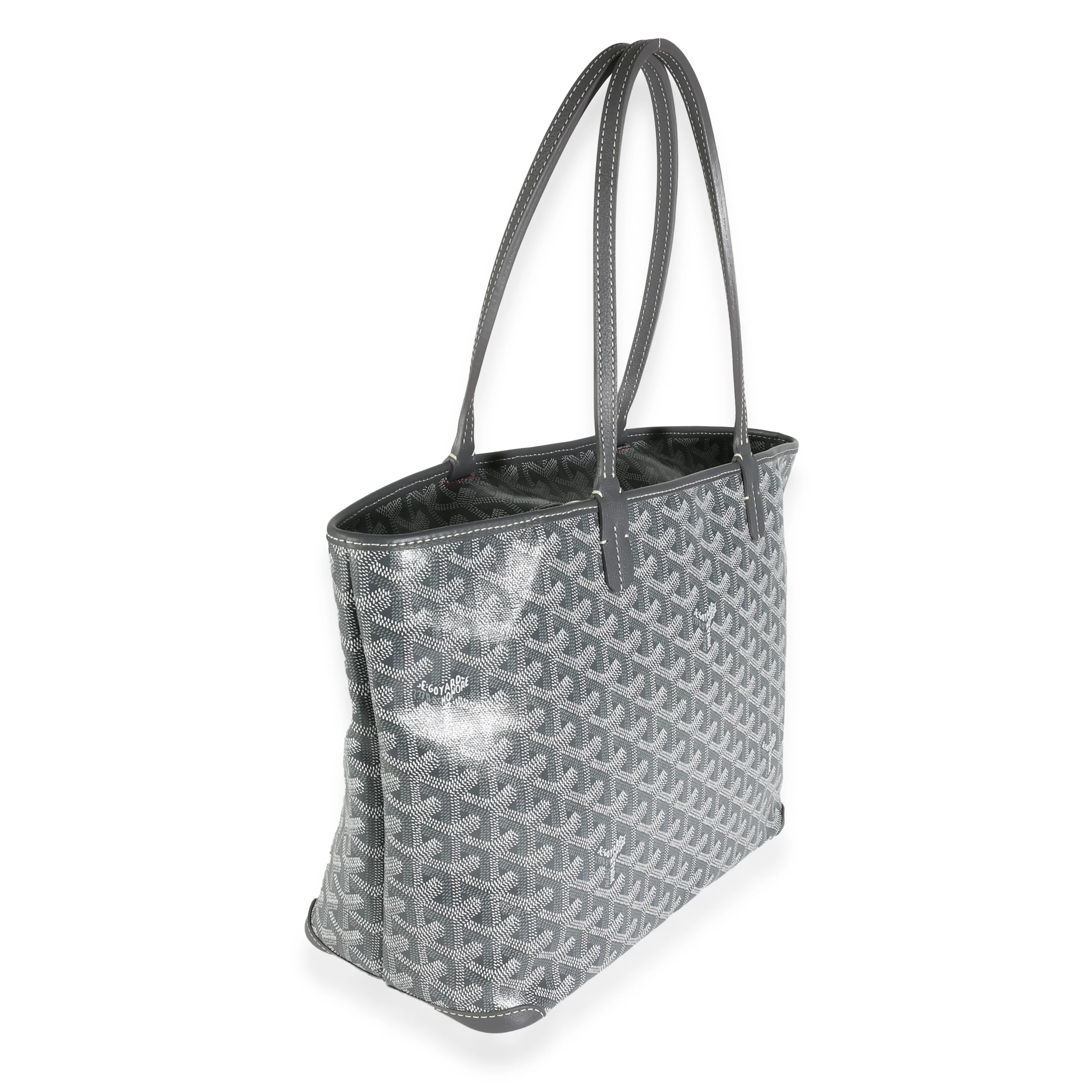 Grey Goyardine Canvas Artois PM - Image 3