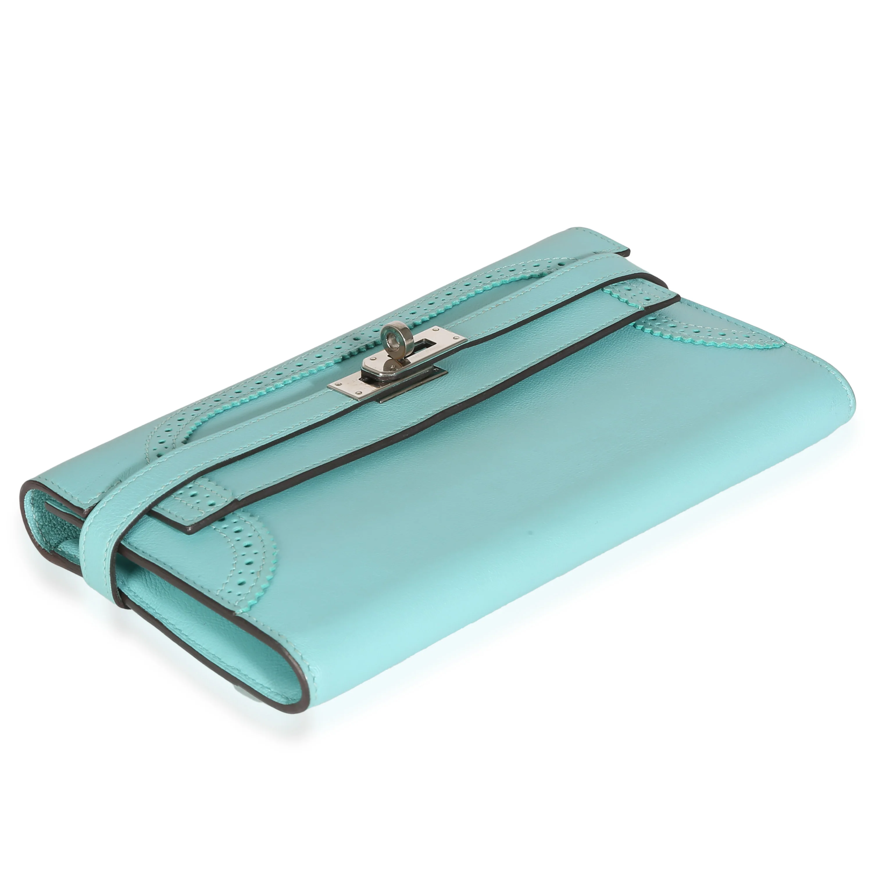 Bleu Atoll Swift Ghillies Kelly Longue Wallet PHW - Image 6