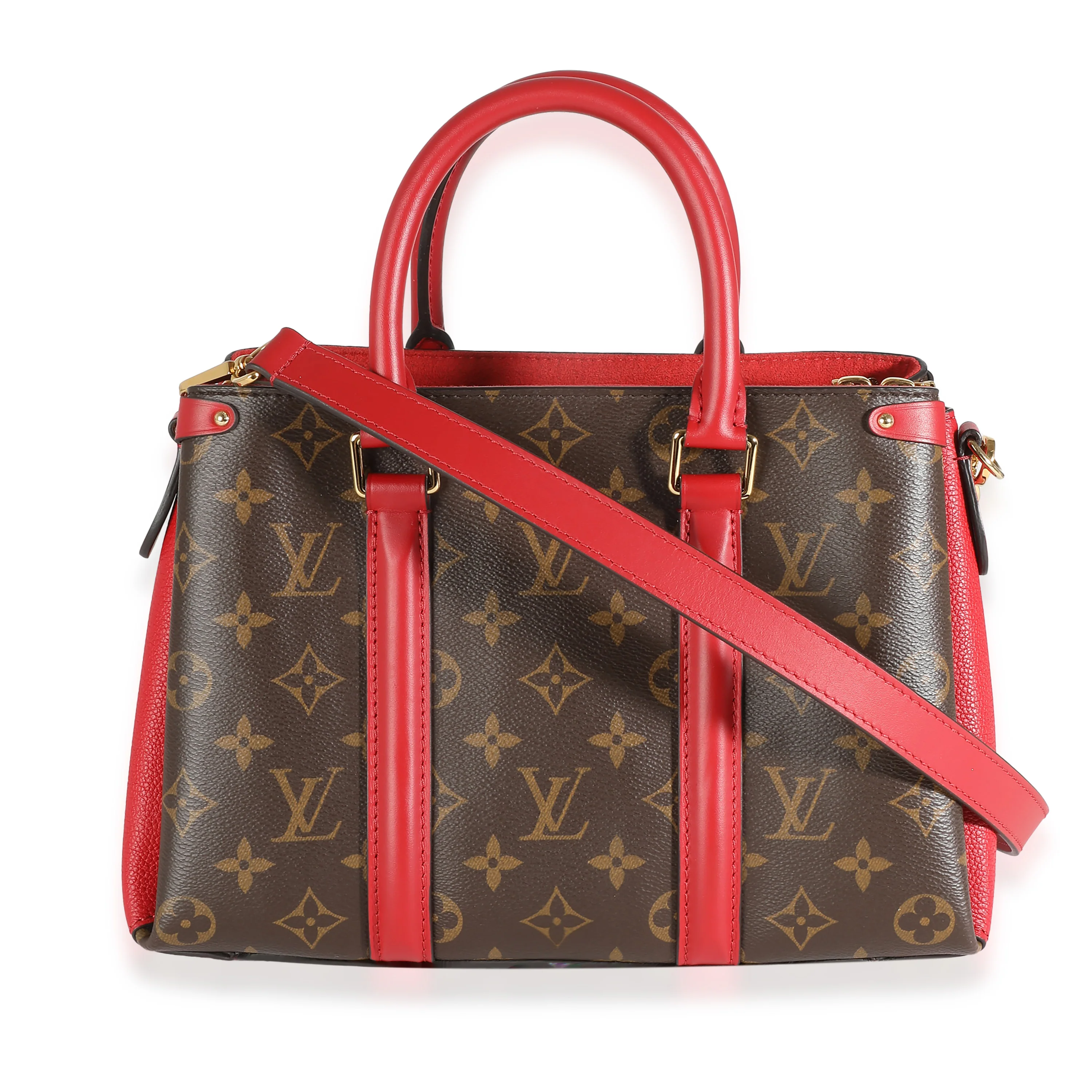 Cherry Monogram Canvas Soufflot BB - Image 4