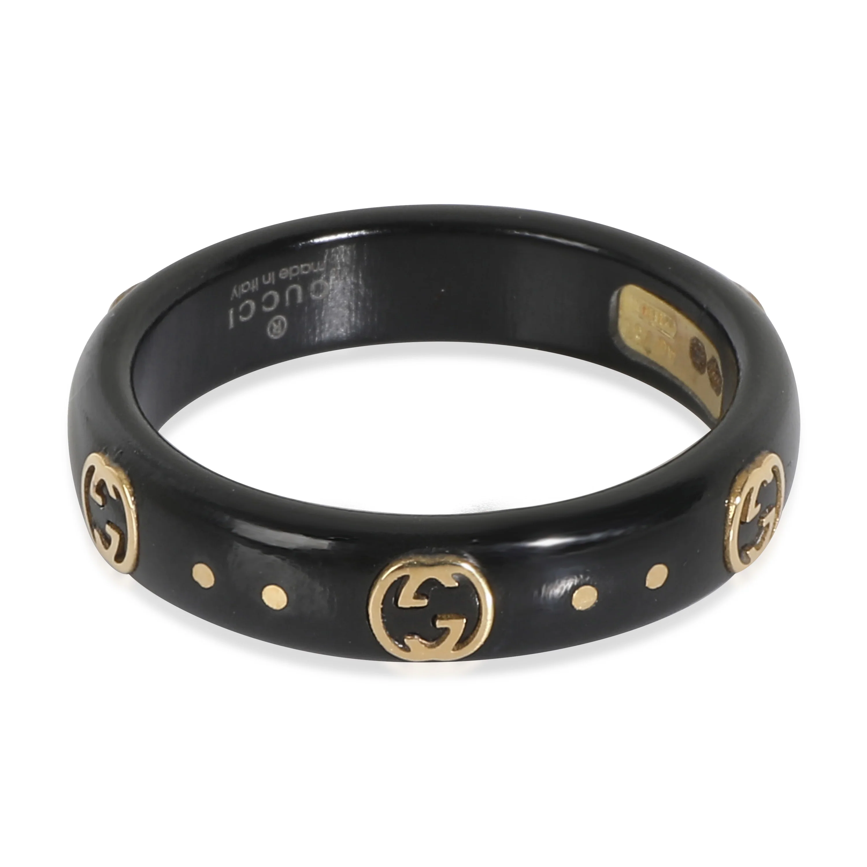 Icon Band in 18K Ceramic/Yellow Gold - Image 3