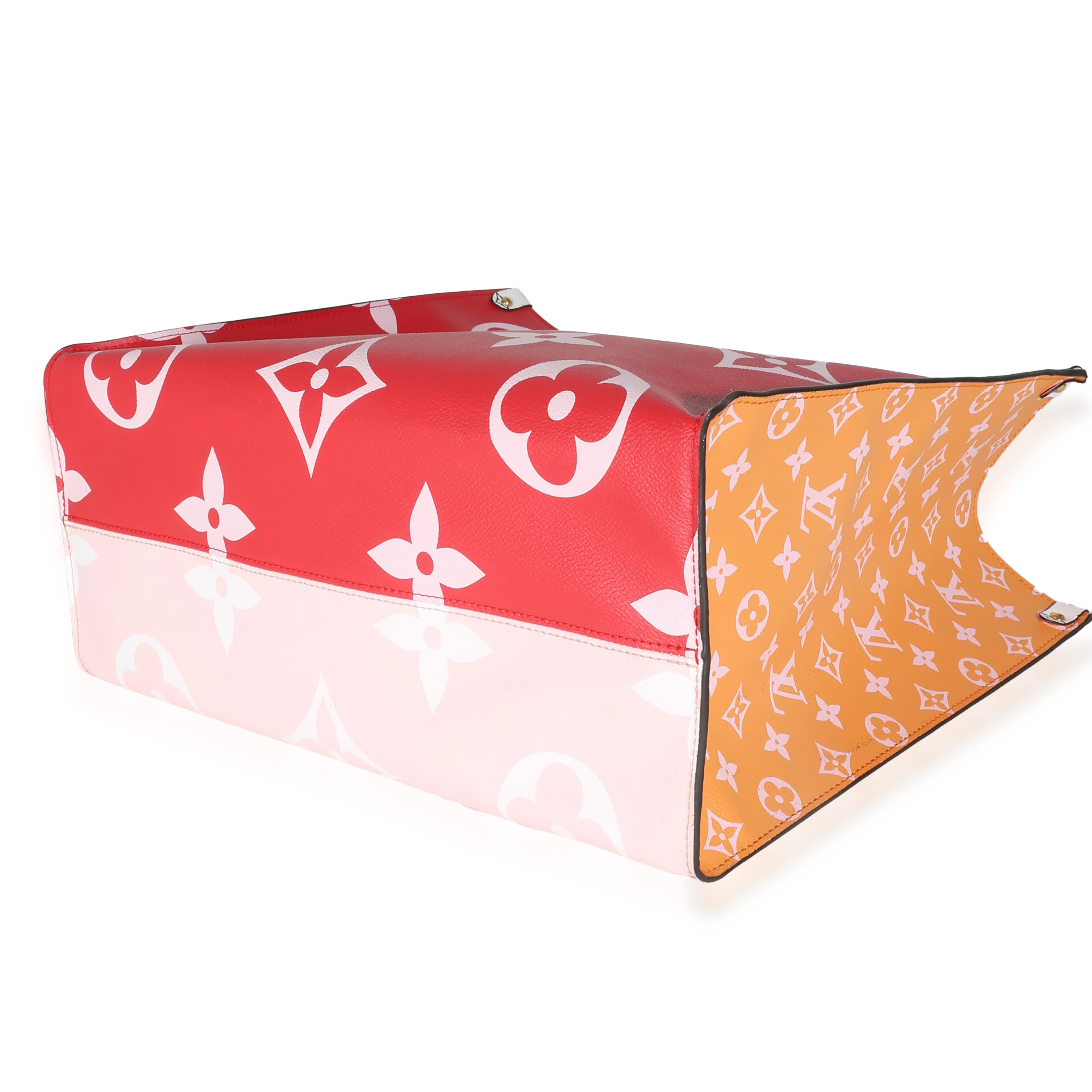 Rouge Rose Monogram Giant Canvas Onthego GM - Image 7