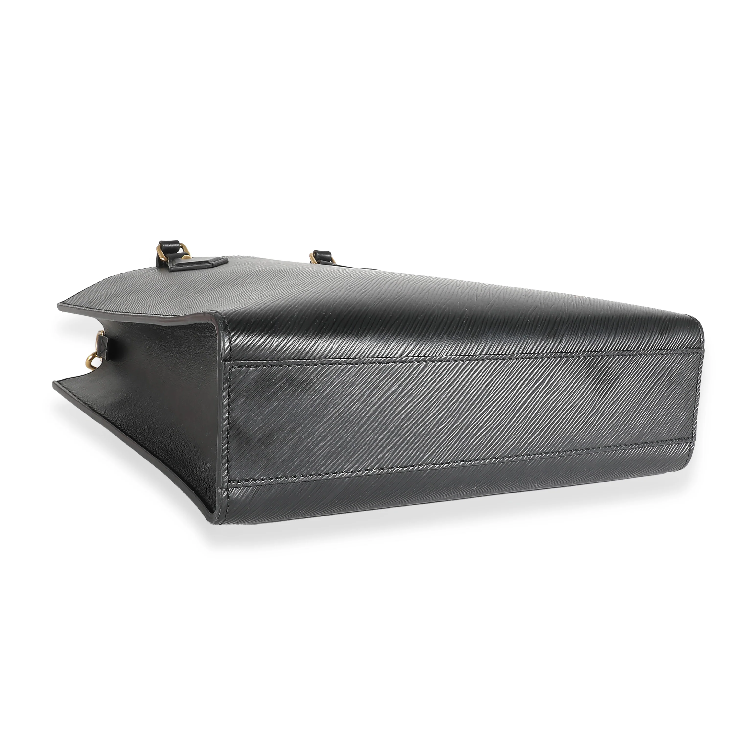 Black Epi Sac Plat PM - Image 5